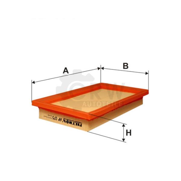 Luftfilter AP 075 für Piaggio Porter Bus Pritsche/Fahrgestell Fiat Uno 146A/E Panda 141A_ S85