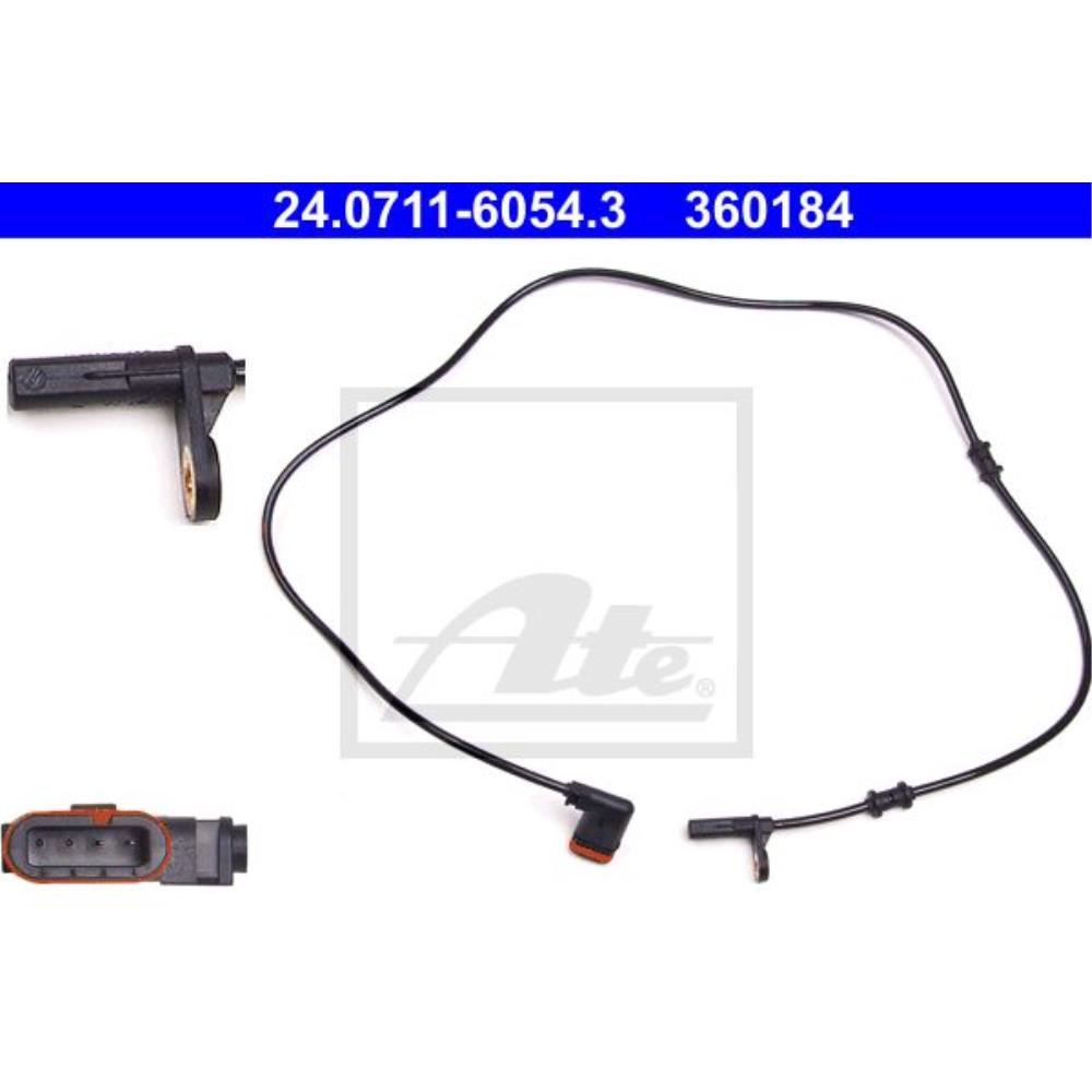 ATE 24.0711-6054.3 Sensor, Raddrehzahl
