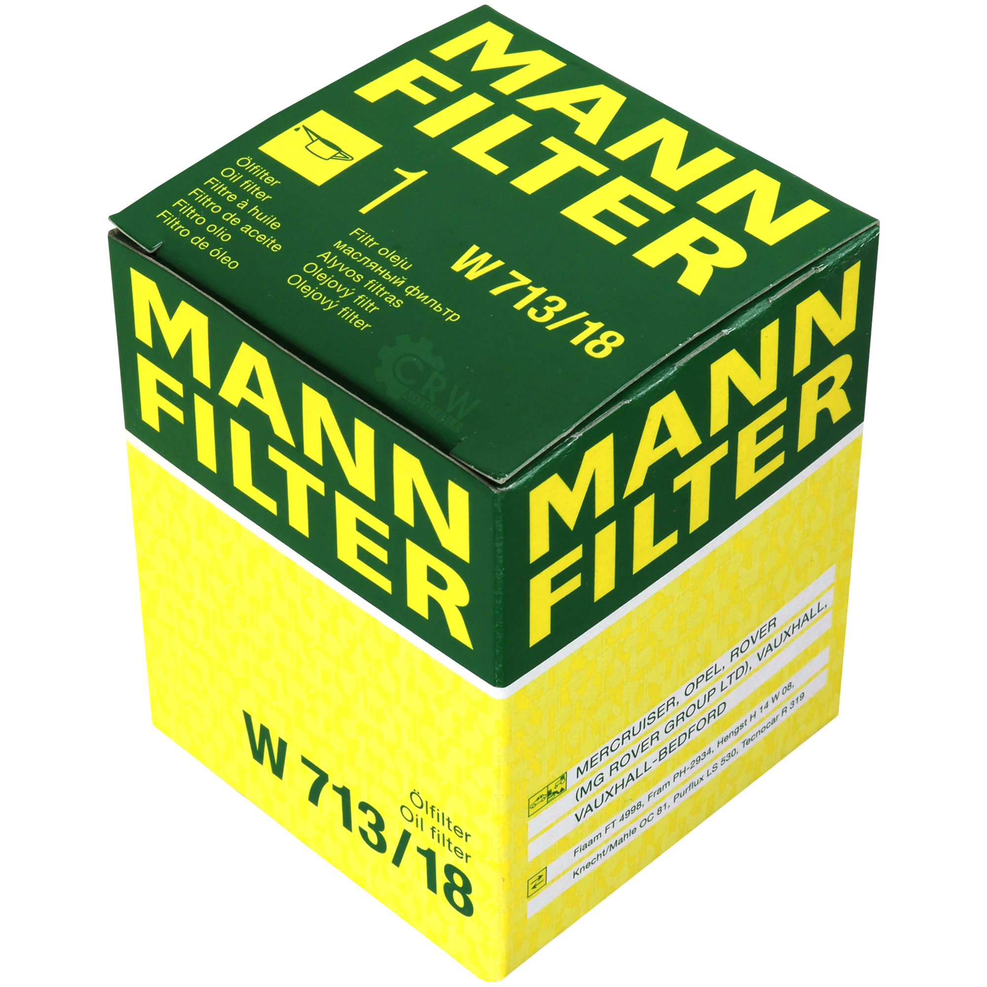 MANN-FILTER Ölfilter W 713/18 Oil Filter