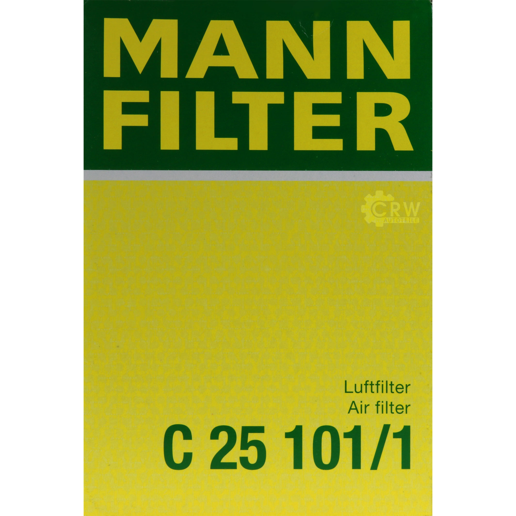 MANN-FILTER Luftfilter für Peugeot 307 3A/C 1.6 16V 2.0 3H 3E Citroën C4 I LC_