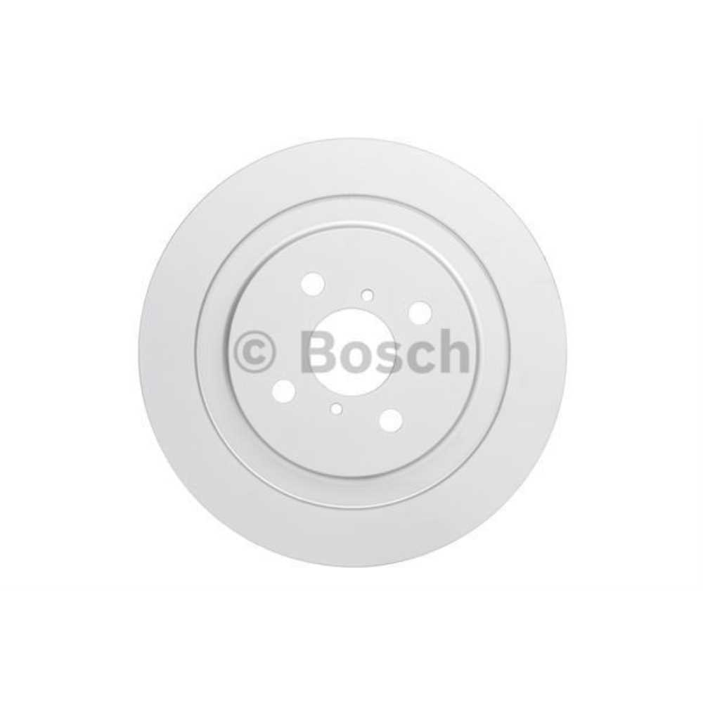 BOSCH Satz Bremsbeläge + Bremsscheiben Voll hinten für Toyota Yaris NHP13 