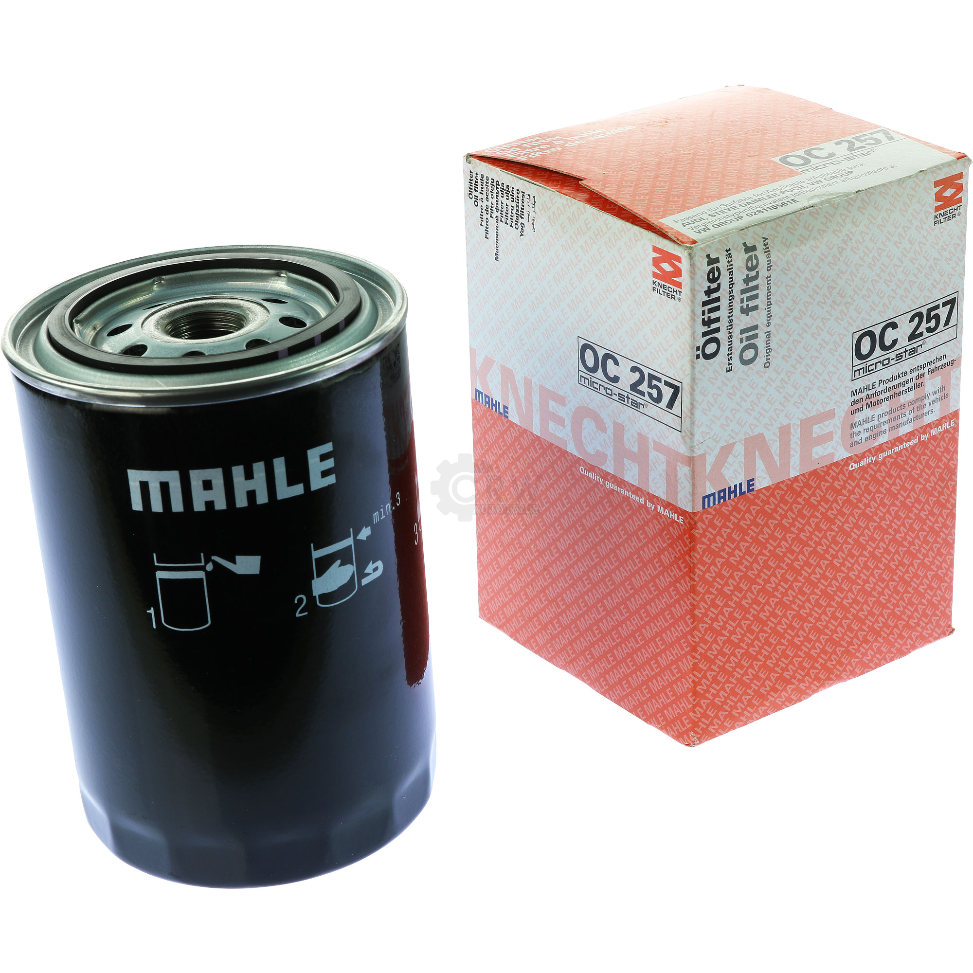 Ölfilter OC 257 für VW Passat 3B2 Variant 3B5 Audi A6 4A C4 4B C5 Cabriolet 8G7 B4 8D2 B5
