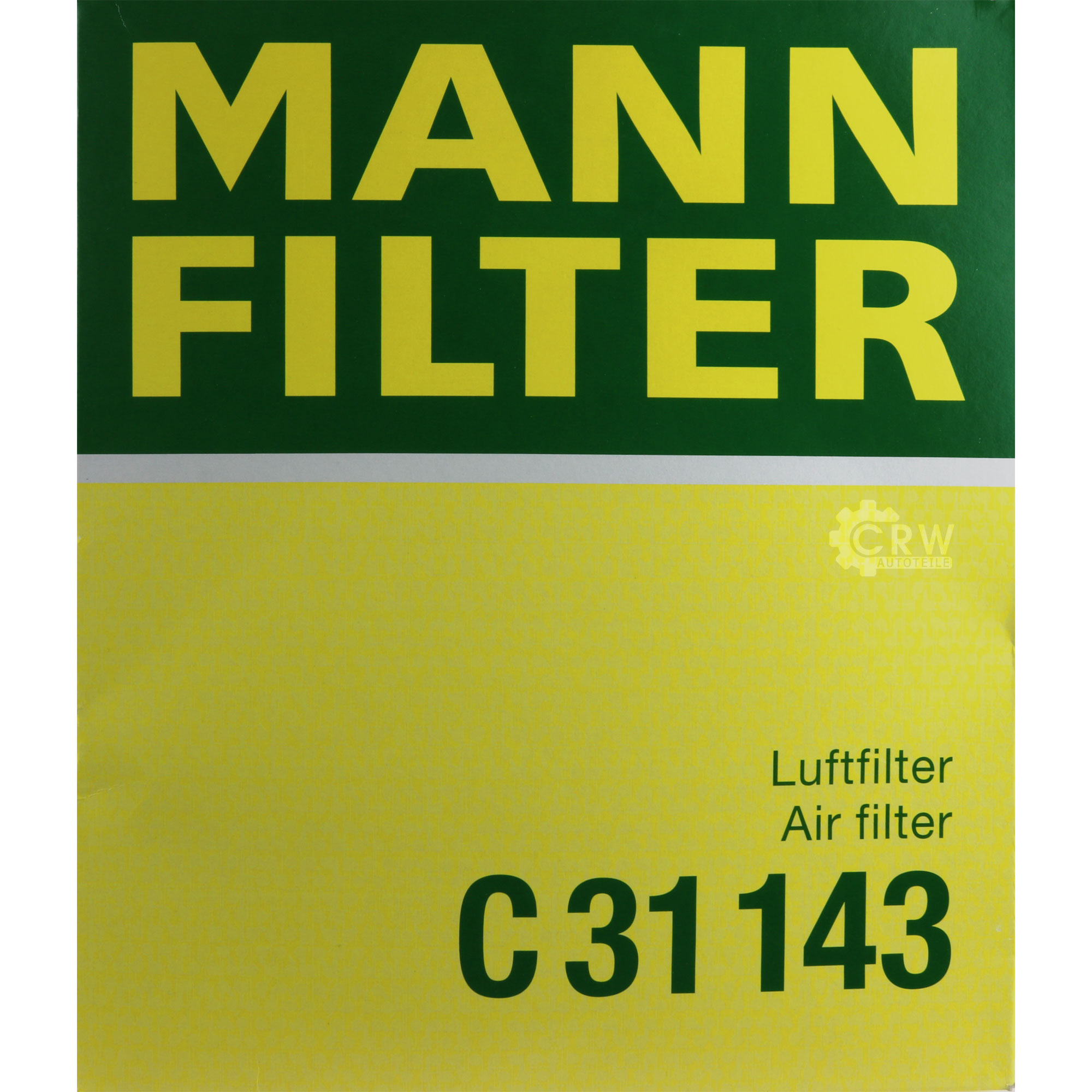 MANN-FILTER Luftfilter für BMW 5er Touring E61 520d 535d E60 E64 635d Alpina B5