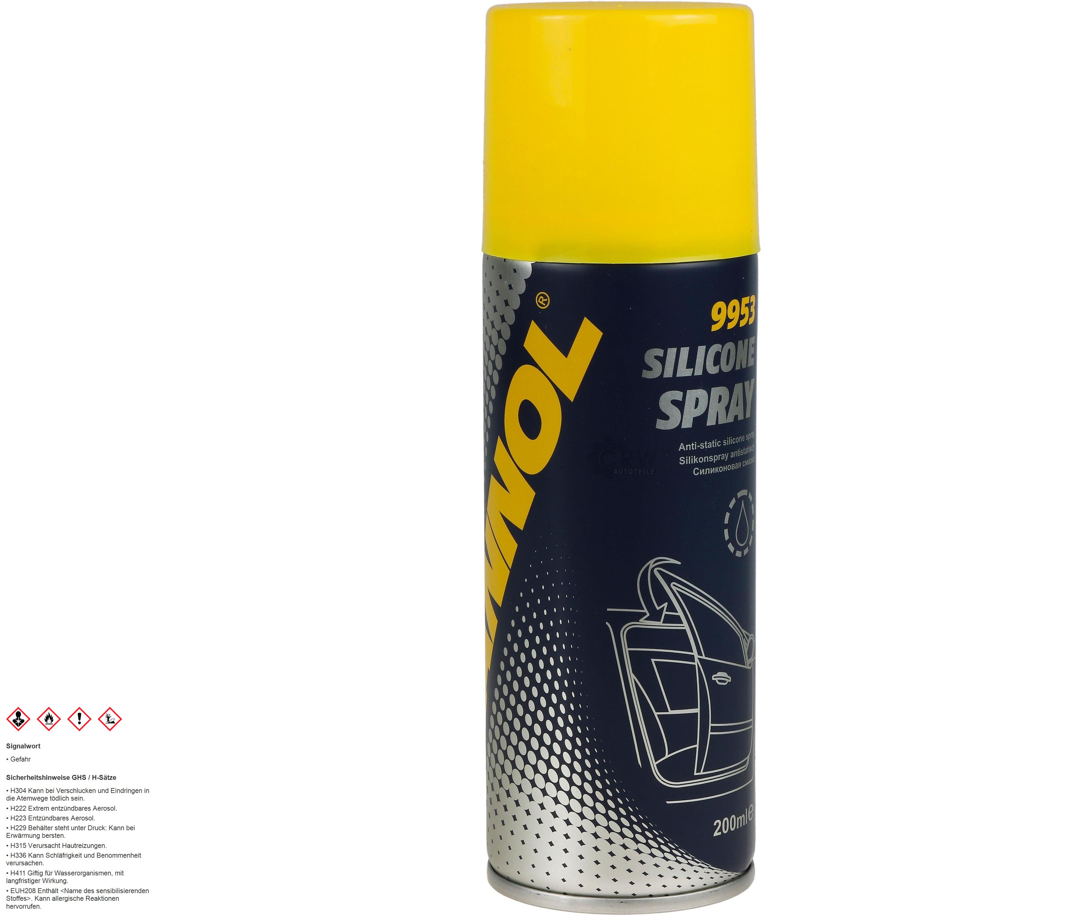 200ml MANNOL Silicone Spray Silikonspray