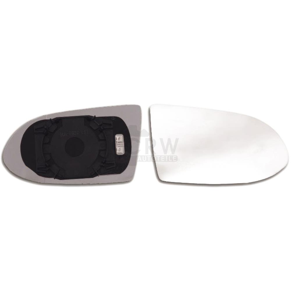 ALKAR Spiegelglas Außenspiegel rechts passend für Opel Zafira A F75_