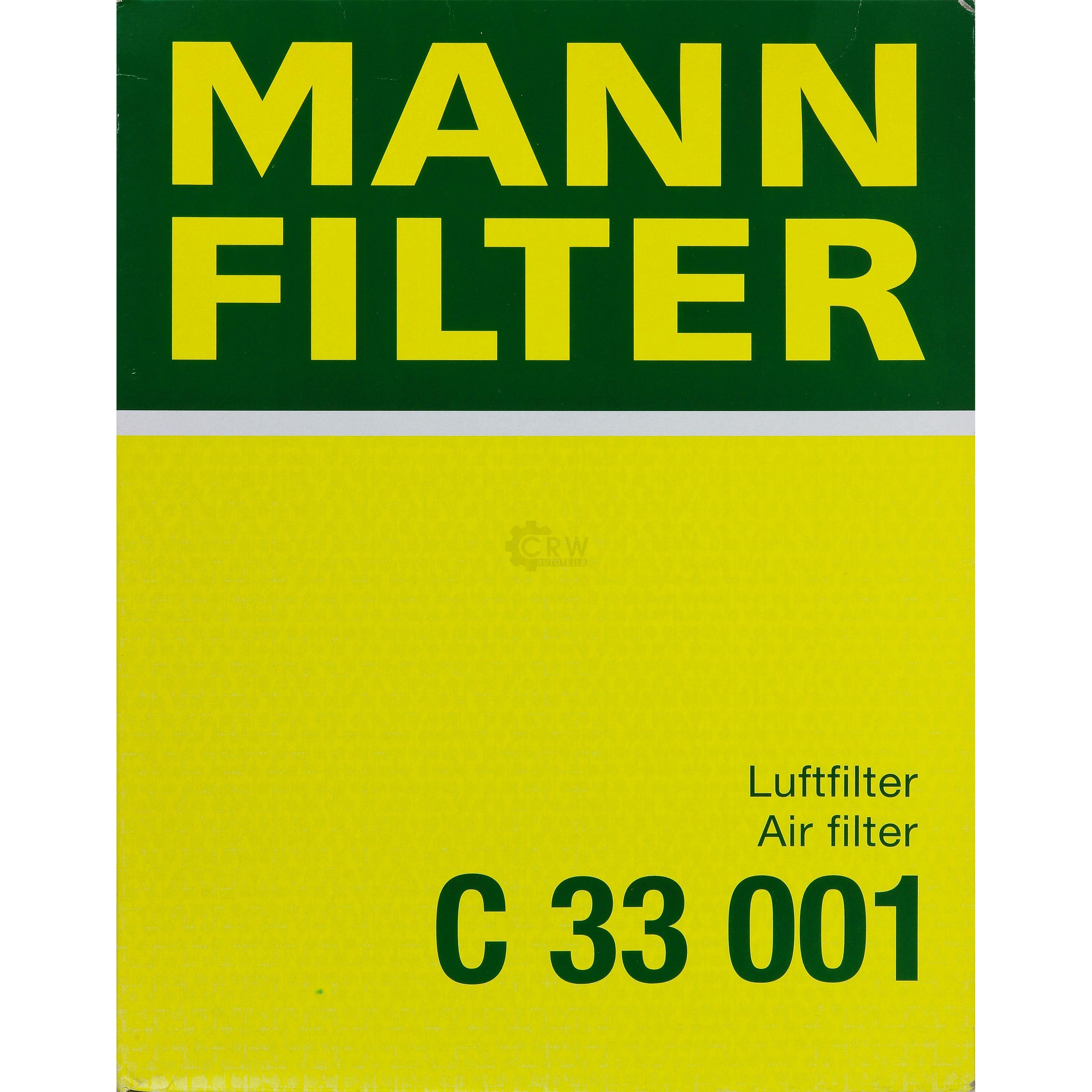 MANN-FILTER Luftfilter für BMW X5 E70 xDrive35d 3.0sd X6 E71 E72