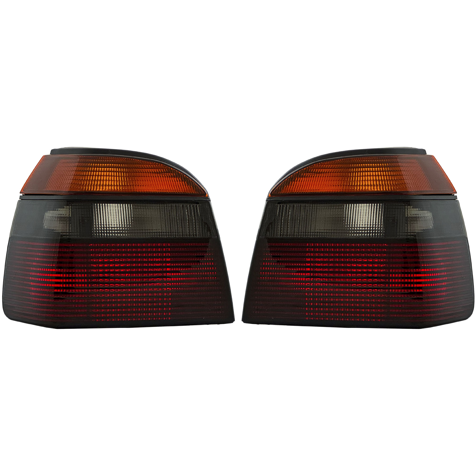 Rückleuchten Heckleuchten Set rechts & links für VW Golf III 3 91-97 Rot/Grau