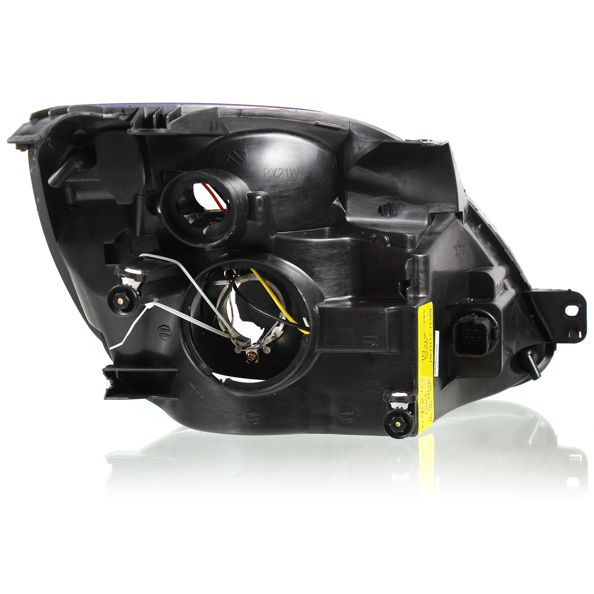 Scheinwerfer links für Ford Fiesta V 5 JH JD Bj. 11.01–10.05 H4 inkl. Stellmotor