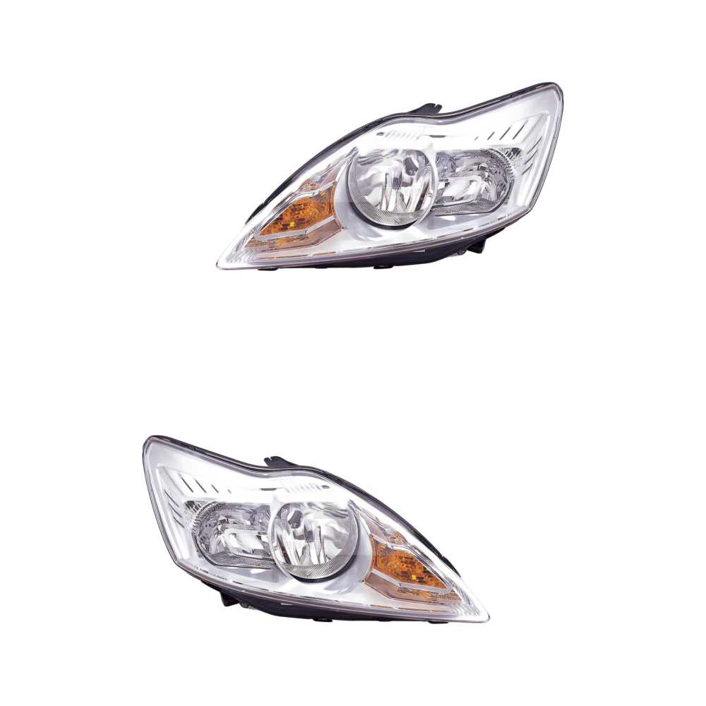 Xenon Scheinwerfer Set D1S/H1 chrom für Ford Focus II Cabriolet Stufenheck