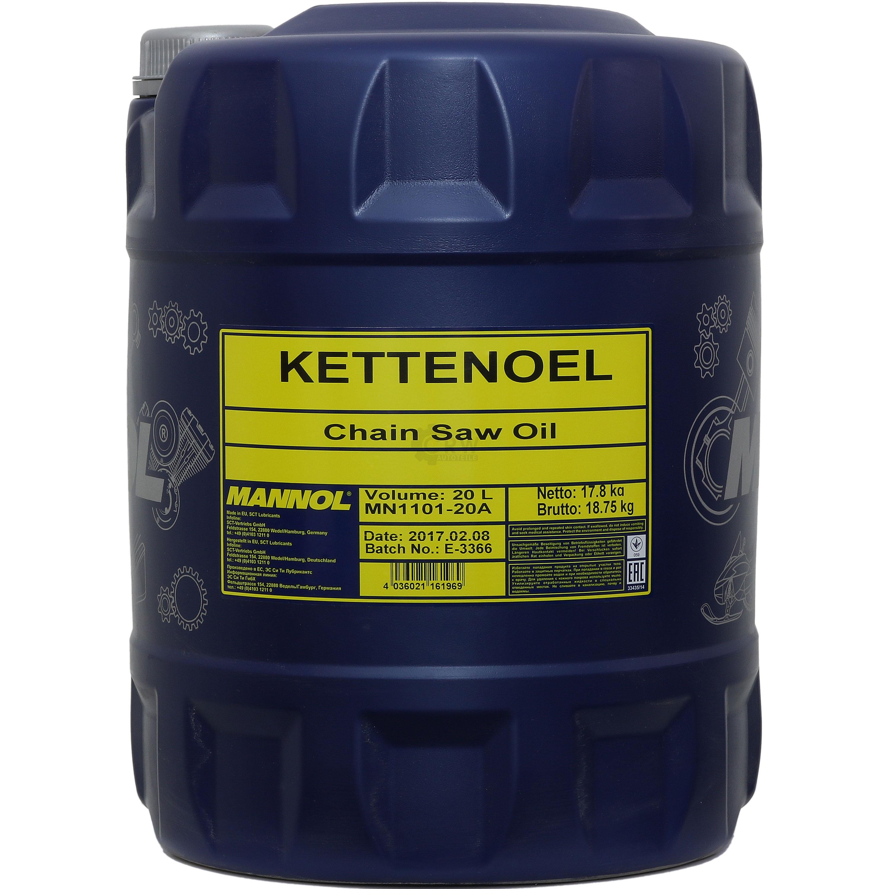 20 Liter  MANNOL Kettenoel Chain Oil Kettenöl