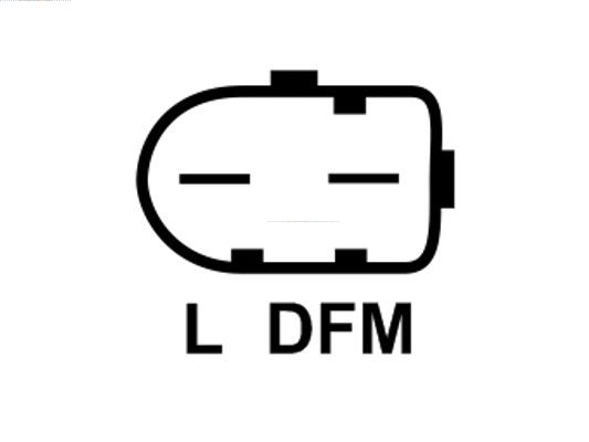 AS-PL Lichtmaschine Generator 90A 12V für Opel Corsa C 1.2 1.0 1.3 CDTi 1.4