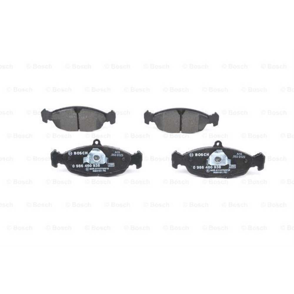 BOSCH Satz Bremsbeläge + Bremsscheiben Voll vorne für Opel Corsa B 73 78 79 