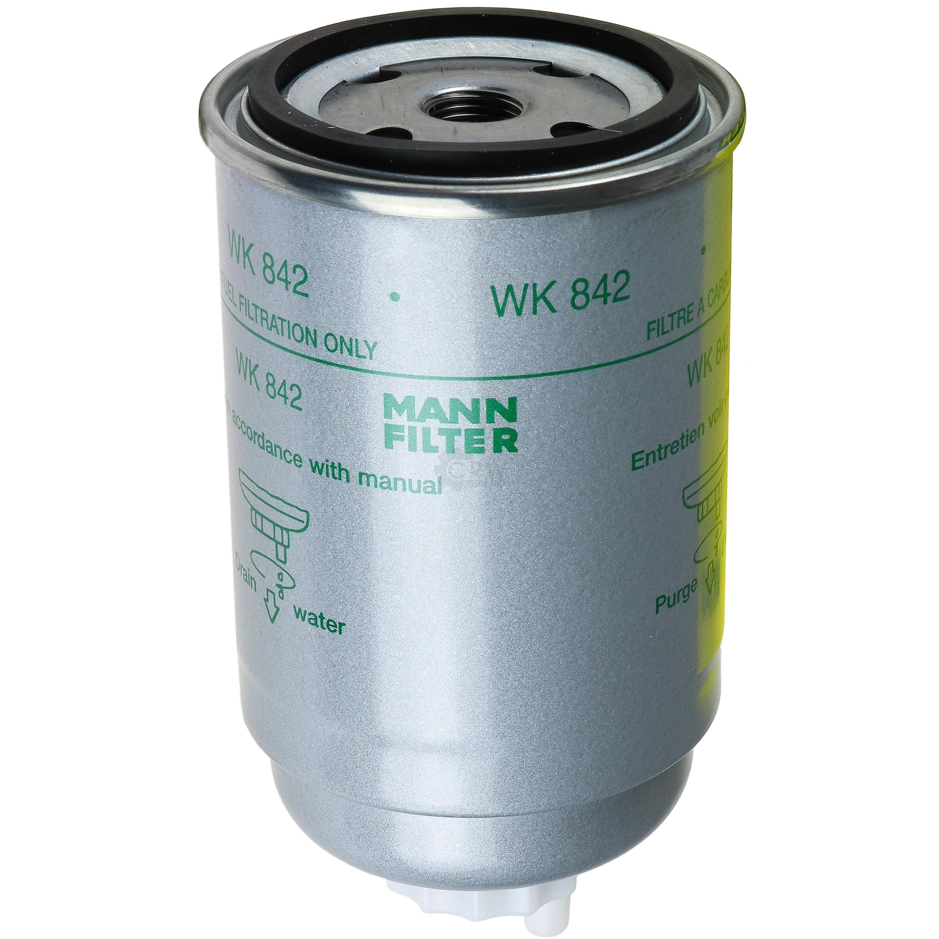 MANN-FILTER Kraftstofffilter WK 842 Fuel Filter