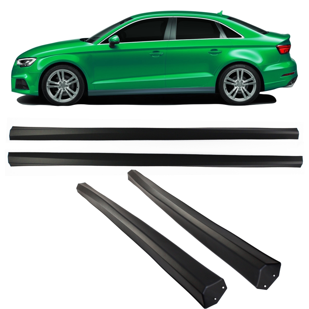 JOM Seitenschweller Set passend für Audi A3 Limousine 8VS 8VM 8V1 8VK