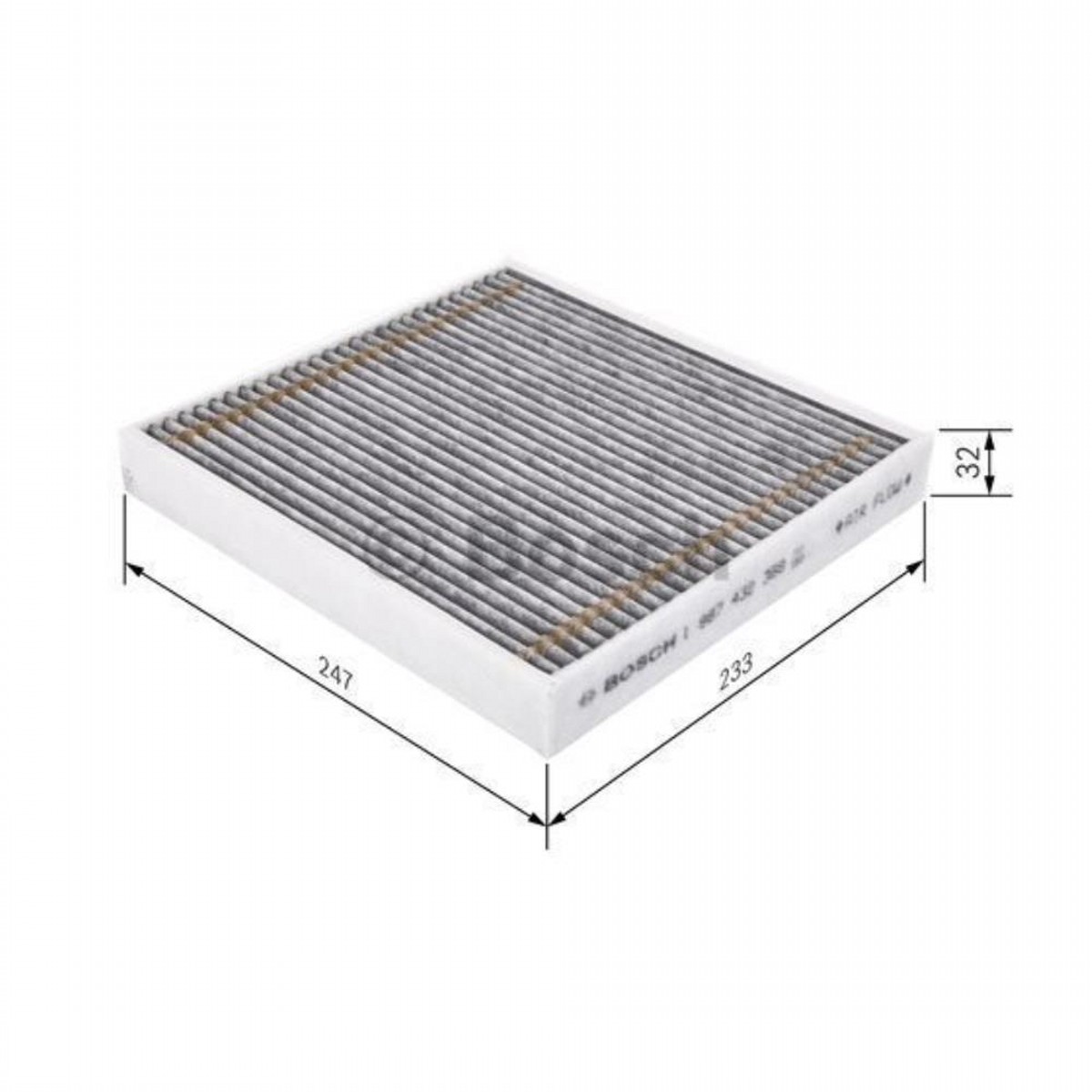 Filter Innenraumluft 1 987 432 368 für BMW Z4 Coupe E86 Roadster E89 E85
