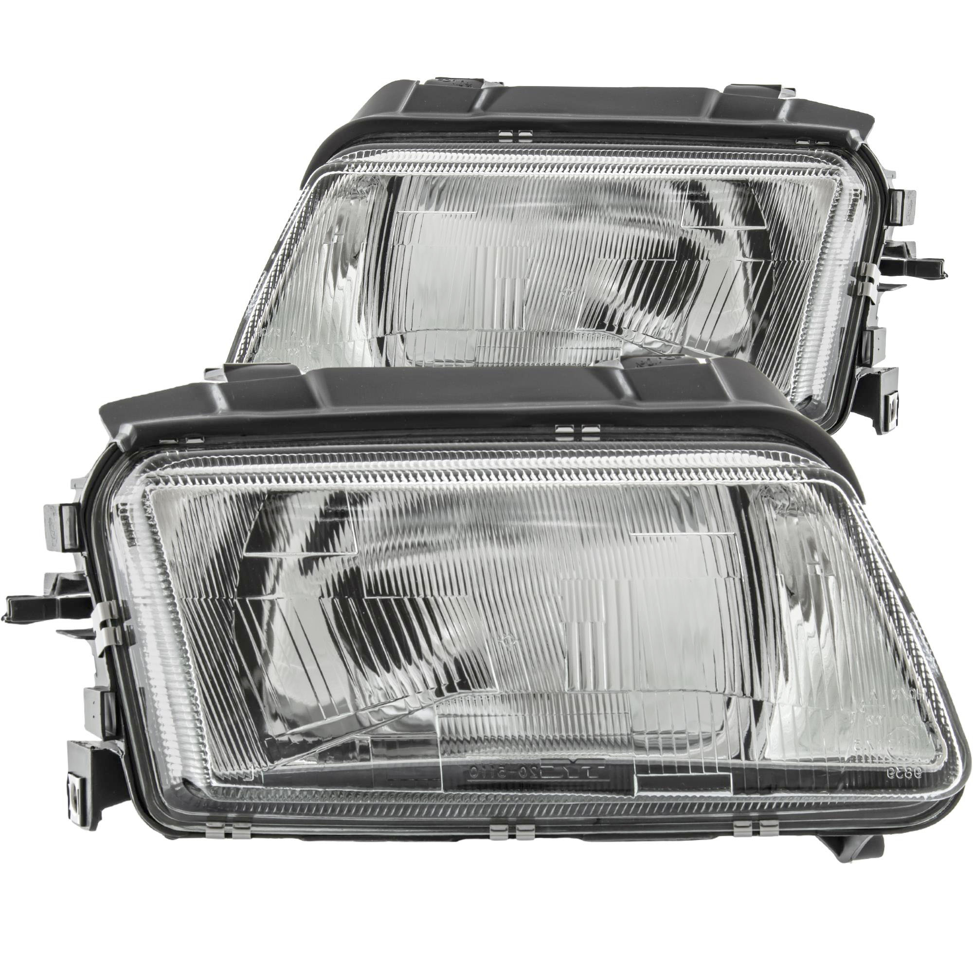 Halogen Scheinwerfer Set links & rechts Hauptscheinwerfer H4 für Audi A4 Avant