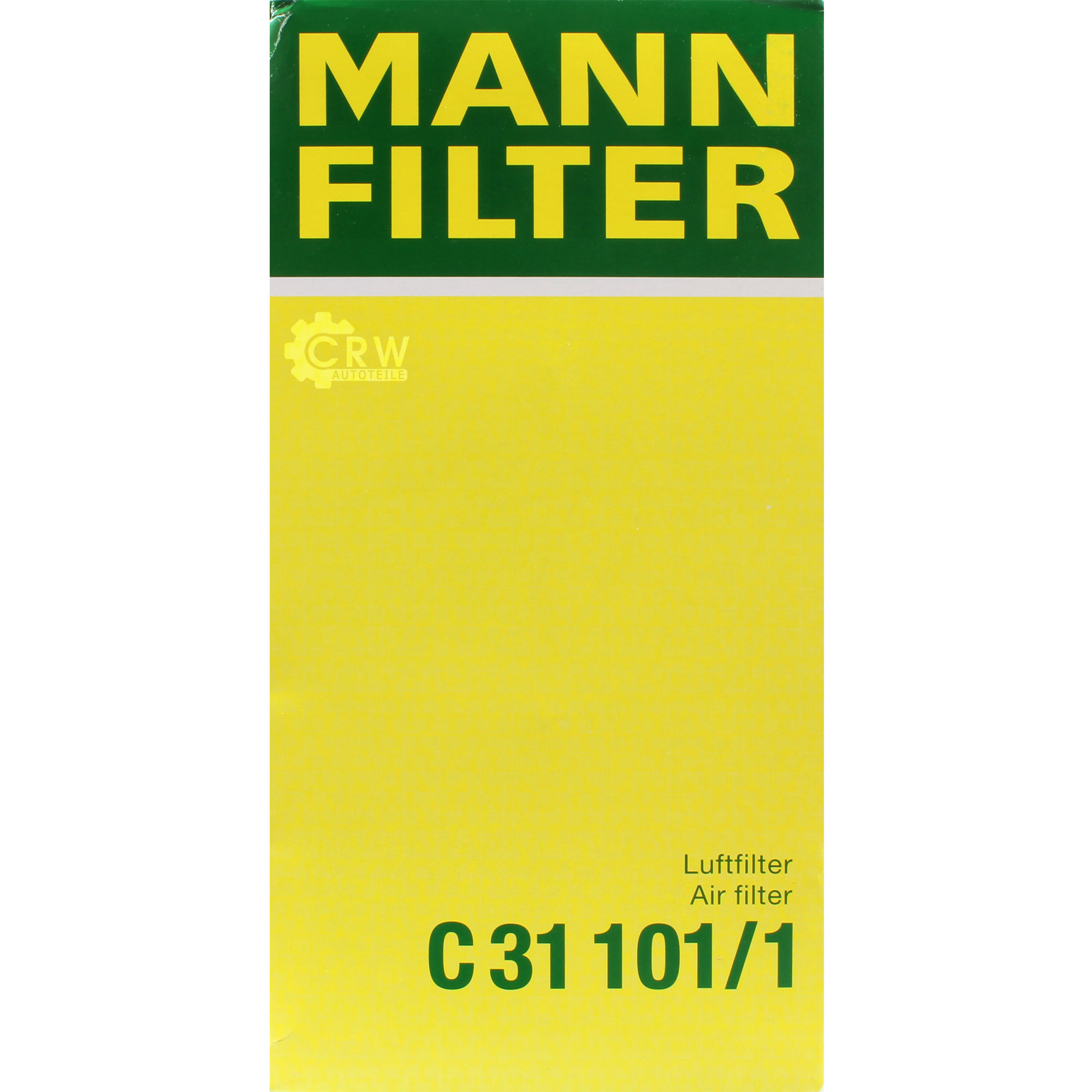 MANN-FILTER Luftfilter für Toyota RAV 4 I _A1_ 2.0 4WD CLA2_ XA2_ ZCA2_