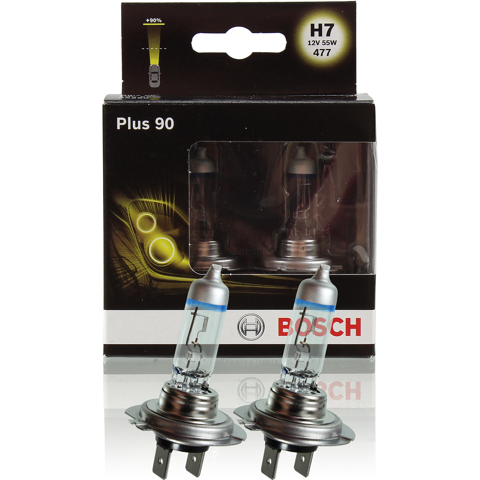 H7 12V 55W PX26D Bosch Plus +90% 2St. Bosch