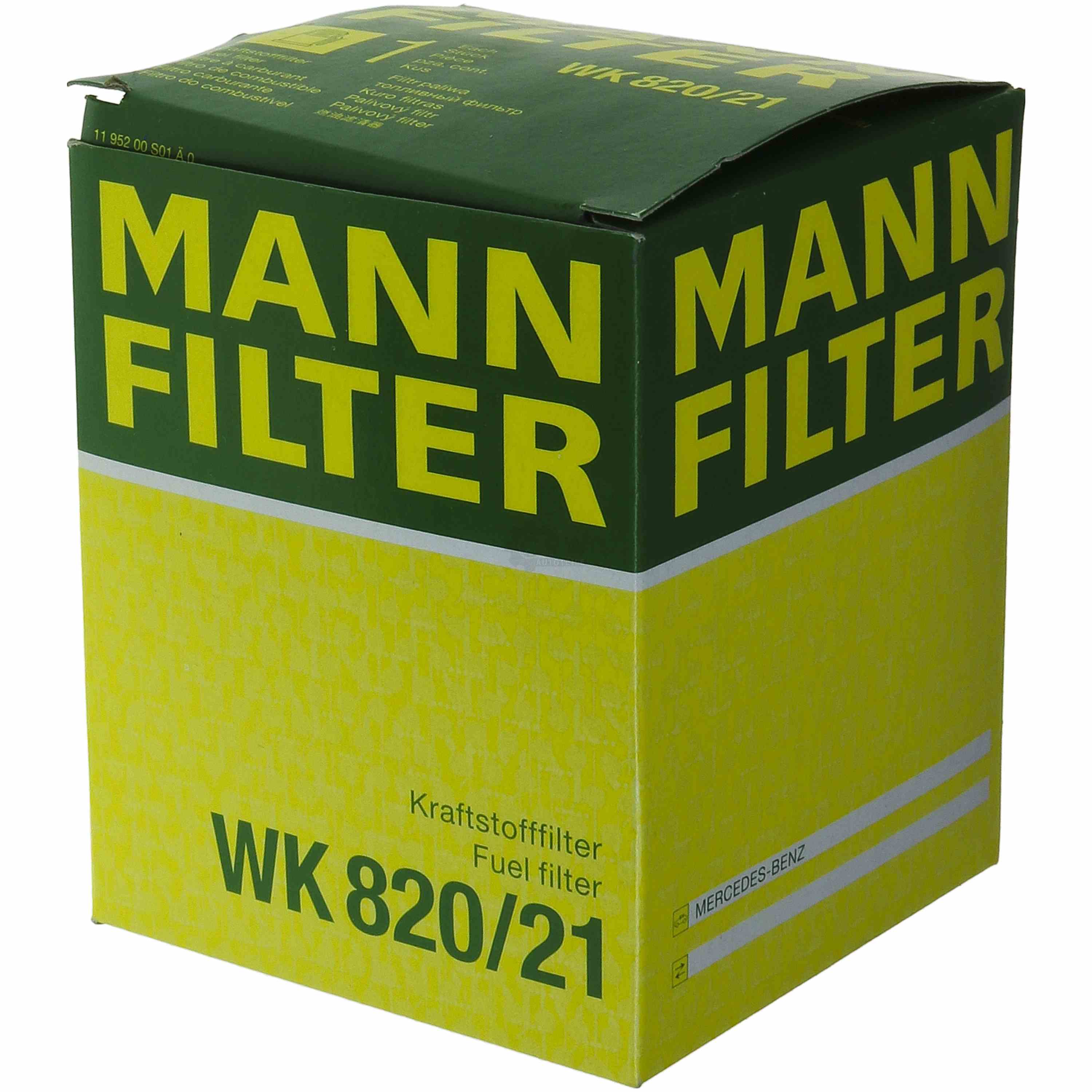 Kraftstofffilter WK 820/21 für Infiniti Q30 Mercedes-Benz B-Klasse W246 W242 CLA Coupe C117 X117