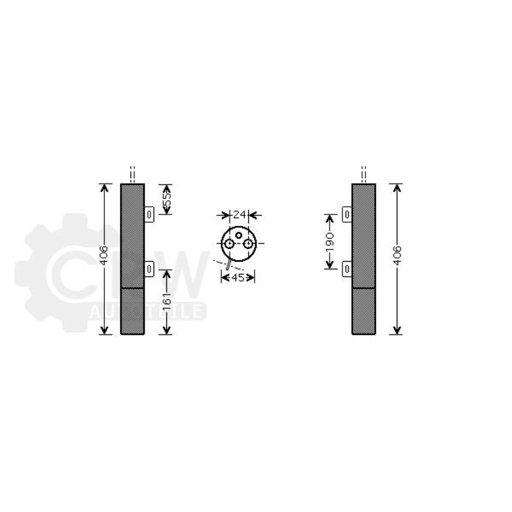 Trockner Klimaanlage für Mercedes E-Klasse W211 C-Klasse W203 S211