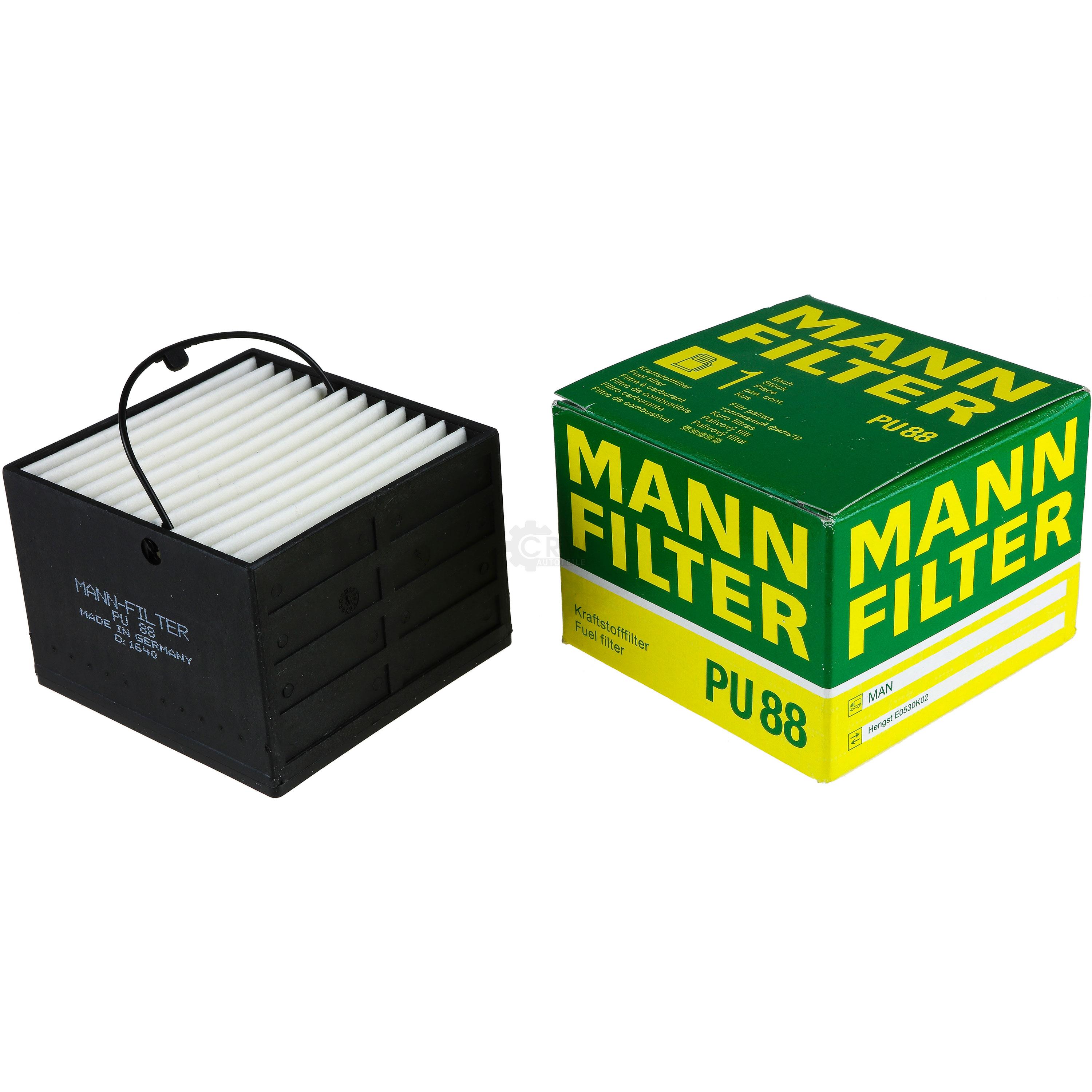 MANN-FILTER Kraftstofffilter PU 88 Fuel Filter