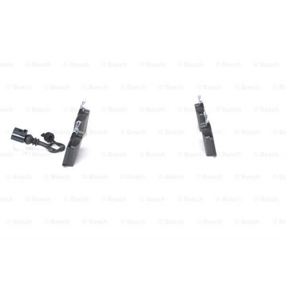 BOSCH Satz Bremsbeläge + Bremsscheiben Voll hinten für VW Polo 9N 9A4 9A2 9N2