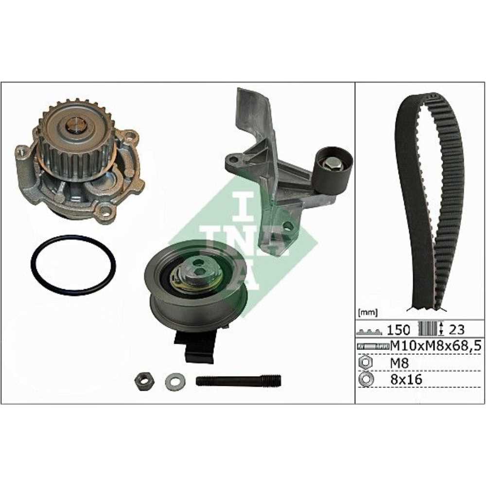 Wasserpumpe + Zahnriemensatz 530 0546 31 für VW Passat Variant 3B6 3B3 Audi A6 4B C5 A4 8E2 B6 8EC B7