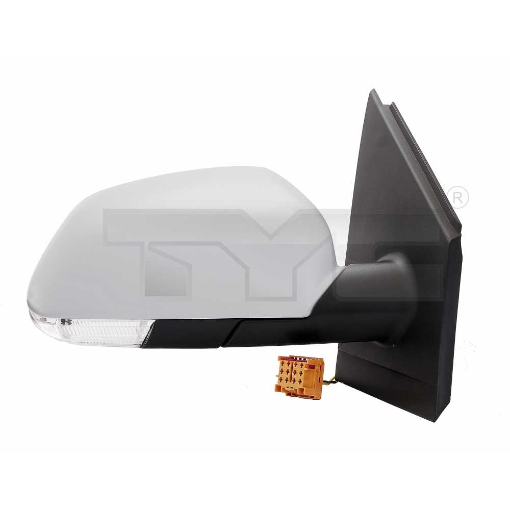 Außenspiegel Spiegel rechts grundiert passend für VW Polo 9N_