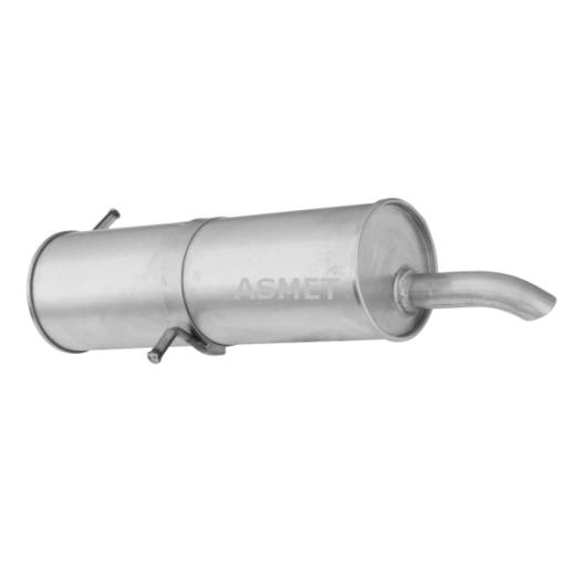ASMET Endschalldämpfer Schalldämpfer für Peugeot 307 1.6 16V 1.4