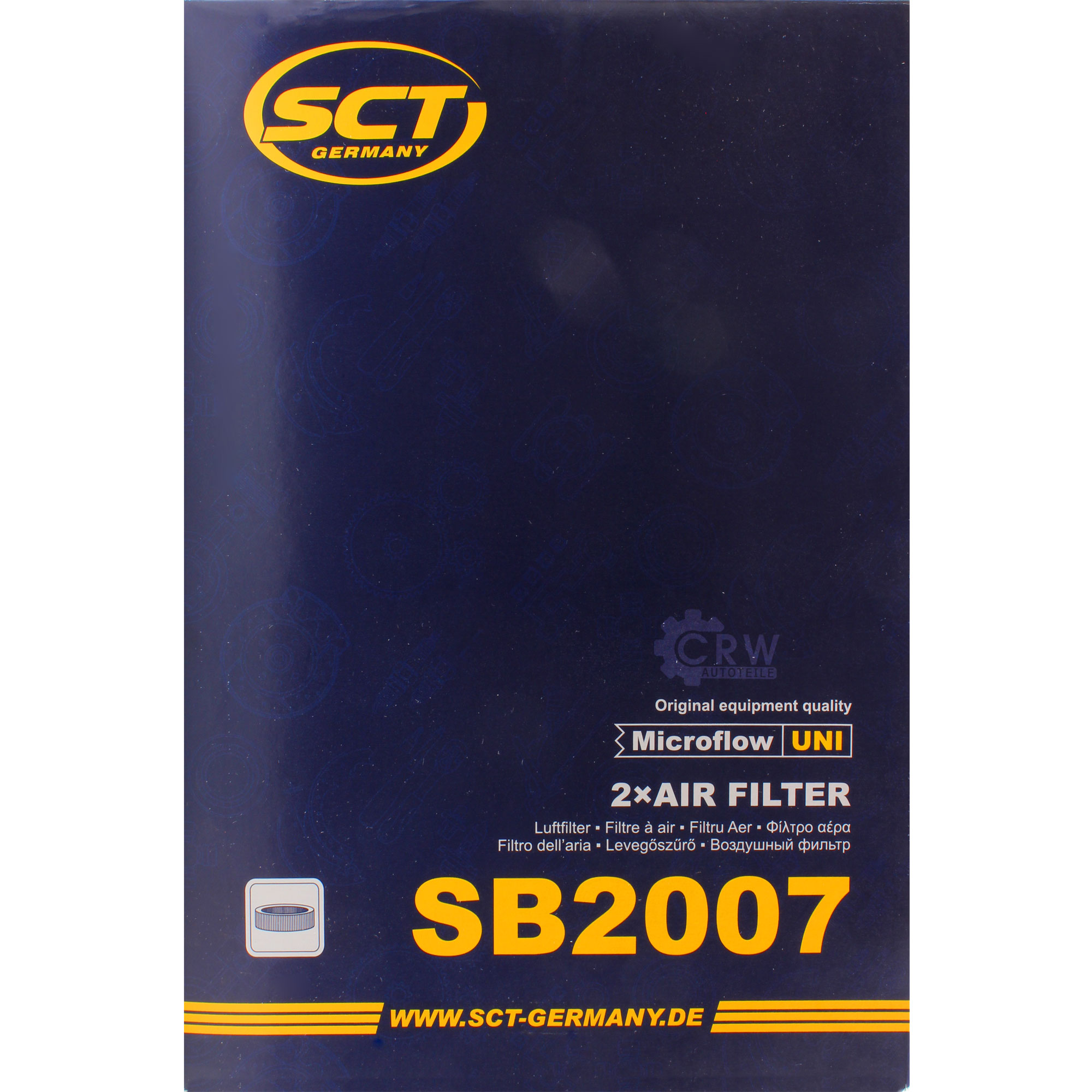 SCT Luftfilter Motorluftfilter SB 2007 Air Filter