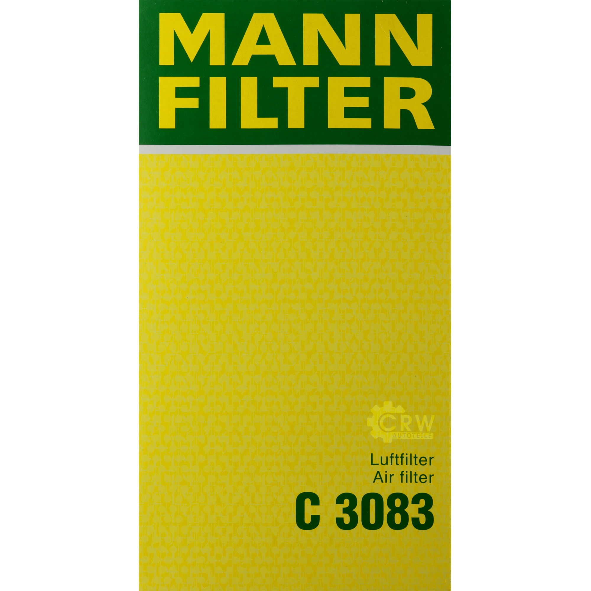 MANN-FILTER Luftfilter für VW Touran 1T1 1T2 1.6 FSI Golf V 1K1 1.4 9N_