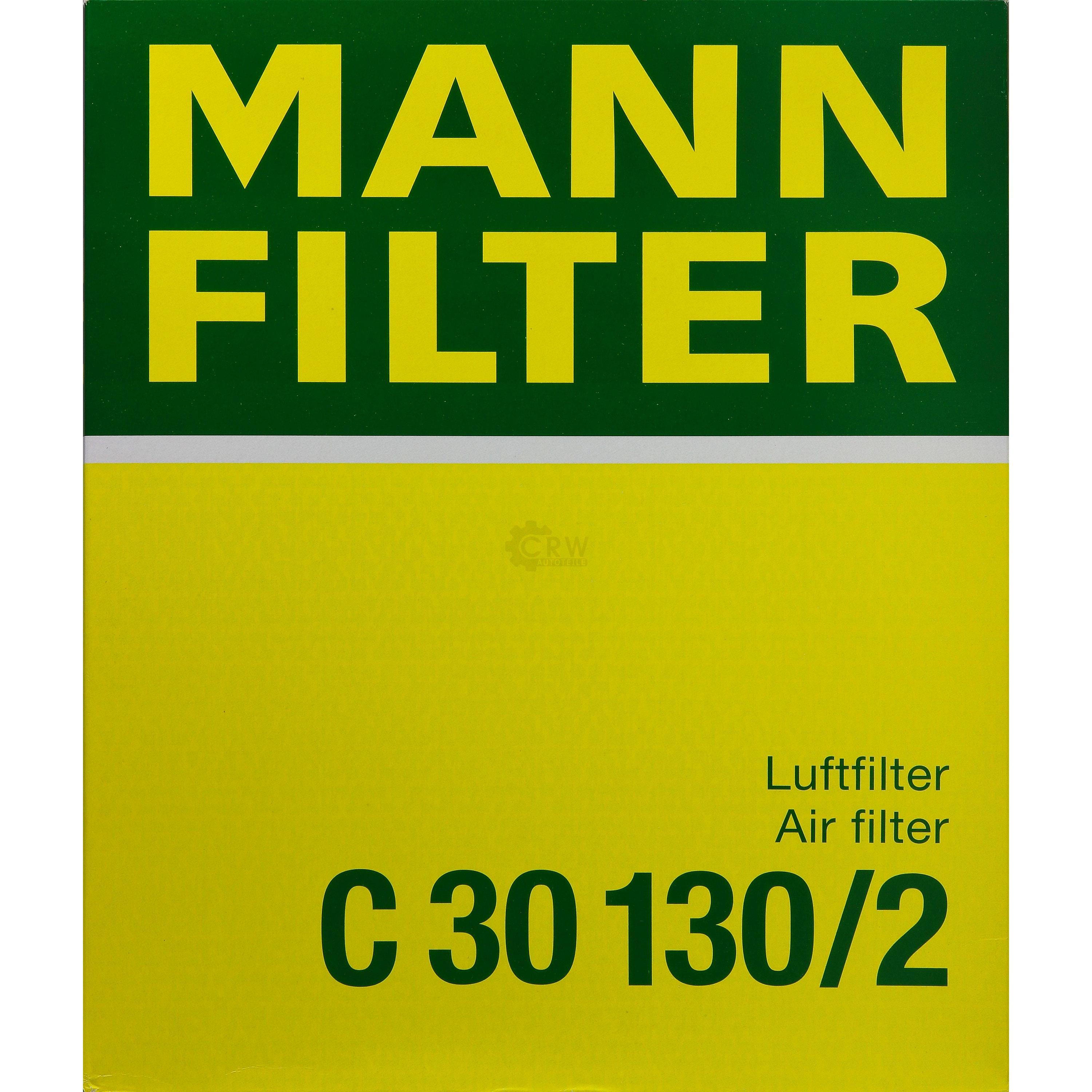 MANN-FILTER Luftfilter für Opel Zafira A F75_ 2.0 DTi 16V 2.2 Astra H L48 1.3