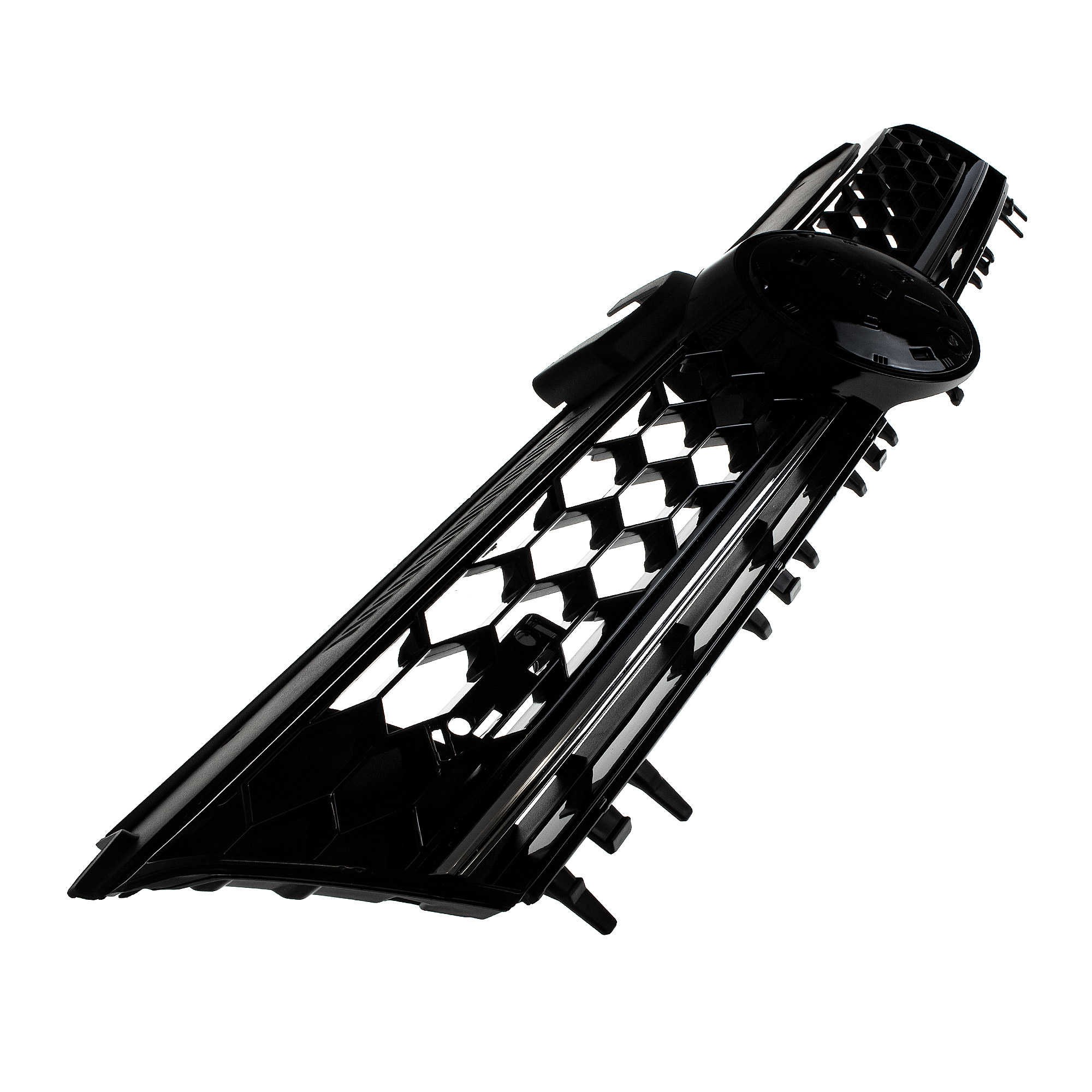 Sport Optik Kühlergrill Grill Gitter für VW Golf 7 Bj. 12->> hochglanz schwarz