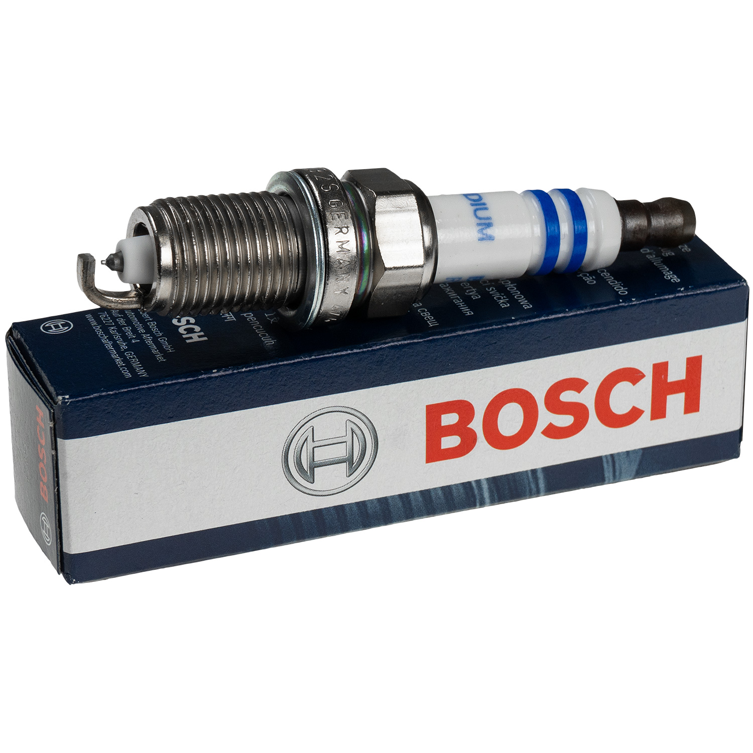 BOSCH Zündkerze für VW Golf V 1K1 1.4 16V 5K1 9N_ 1.2 12V Skoda Fabia II 542