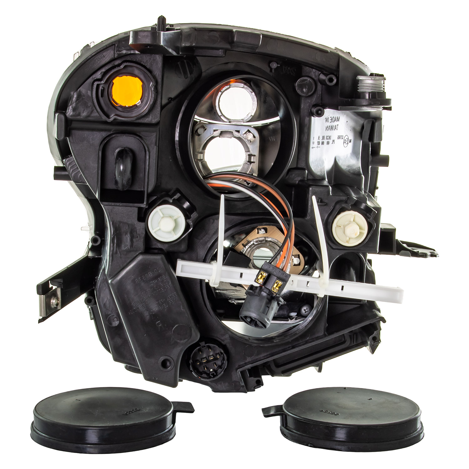 Scheinwerfer Hauptscheinwerfer Frontscheinwerfer links dunkel Grau H7/H7 für Modell