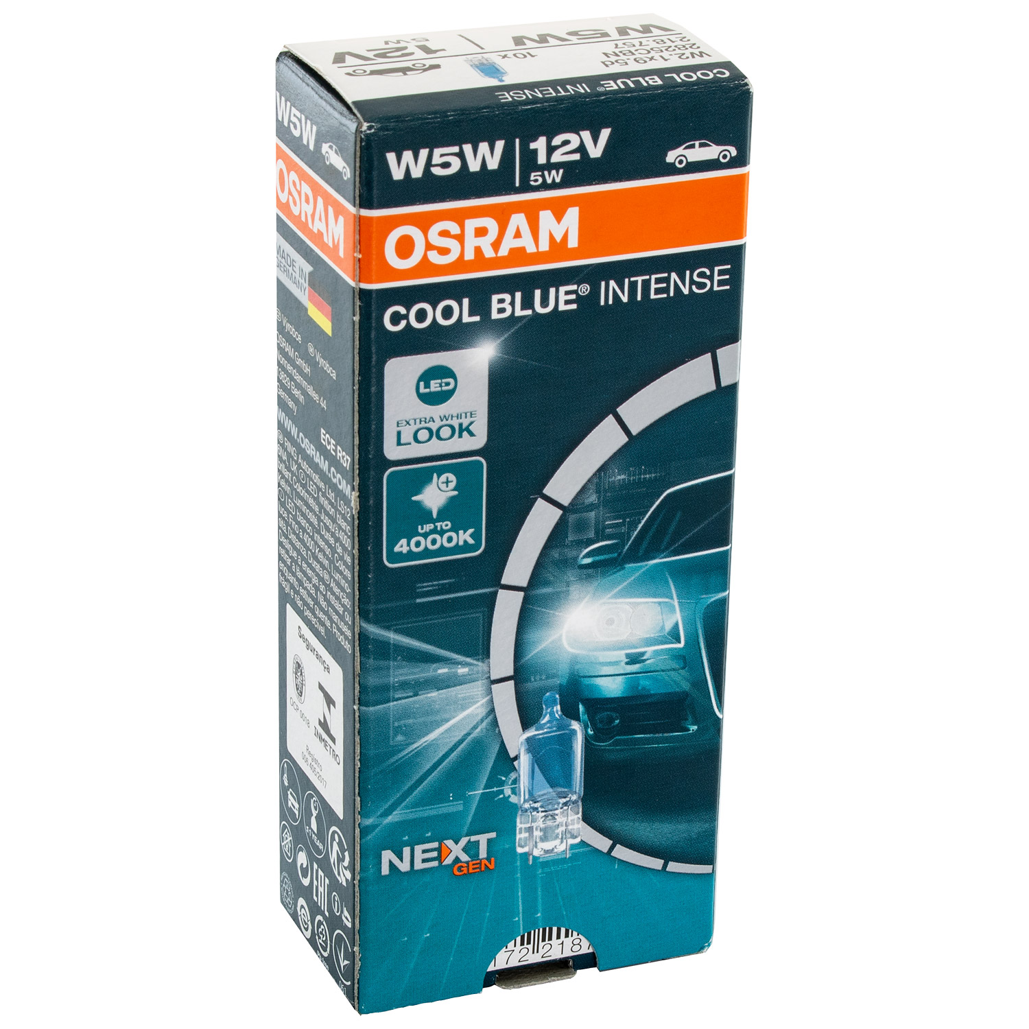 OSRAM W5W Glühlampe, Blinkleuchte 2825CBN
