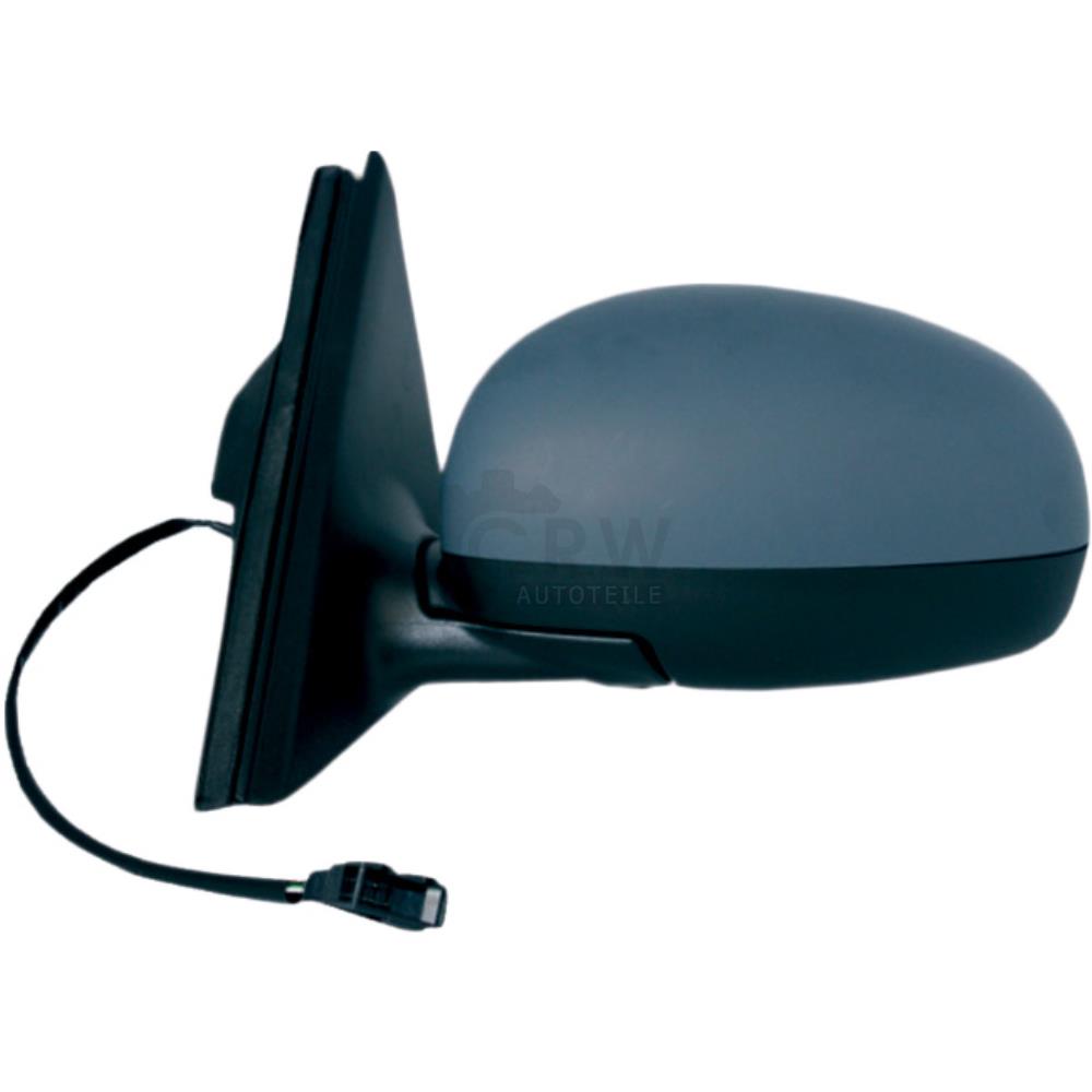 Außenspiegel komplett Links für Skoda ROOMSTER (5J) elektrisch verstellbar ERT