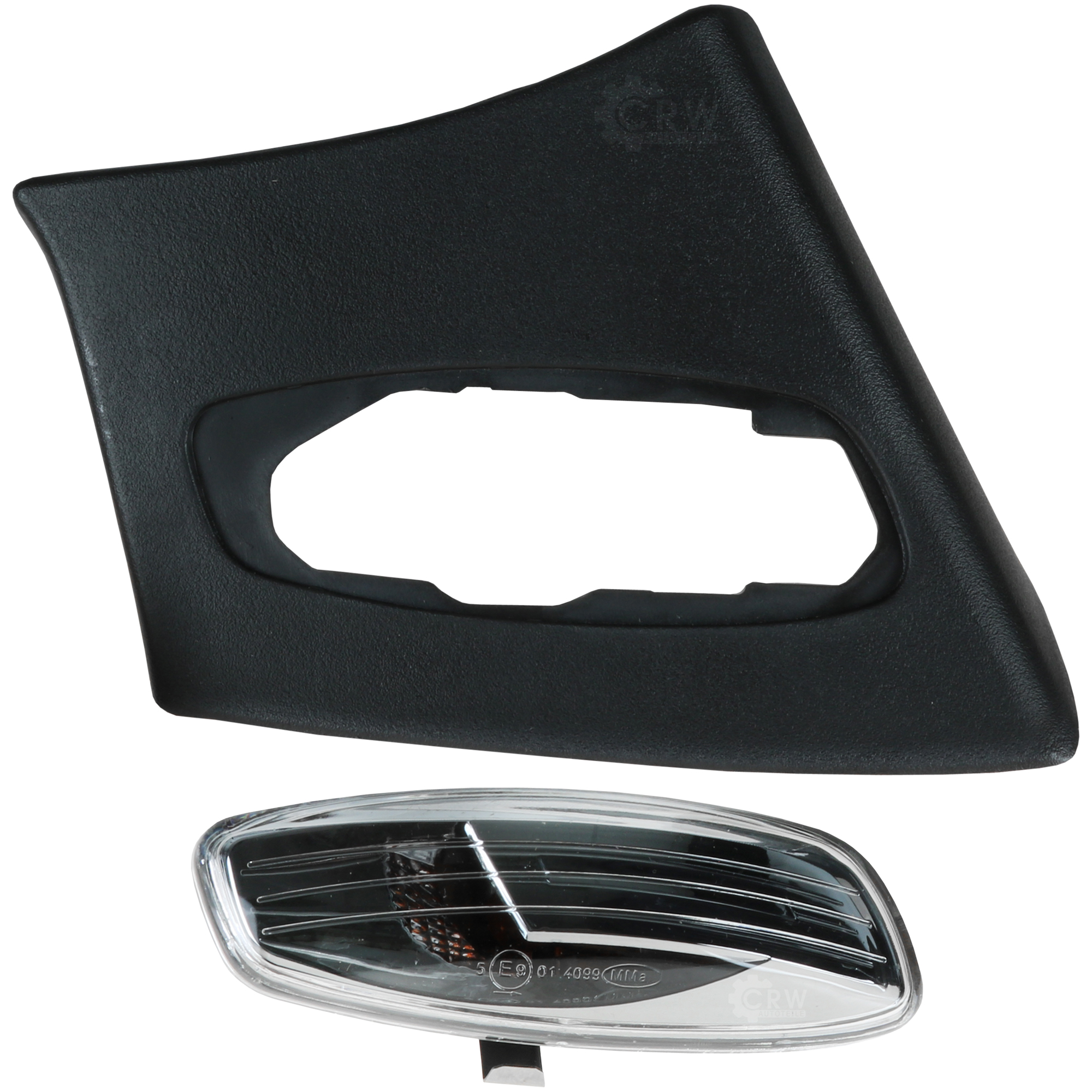 Außenspiegel kpl. rechts für Peugeot 207 Bj. 06-12 elektrisch heizbar grundiert