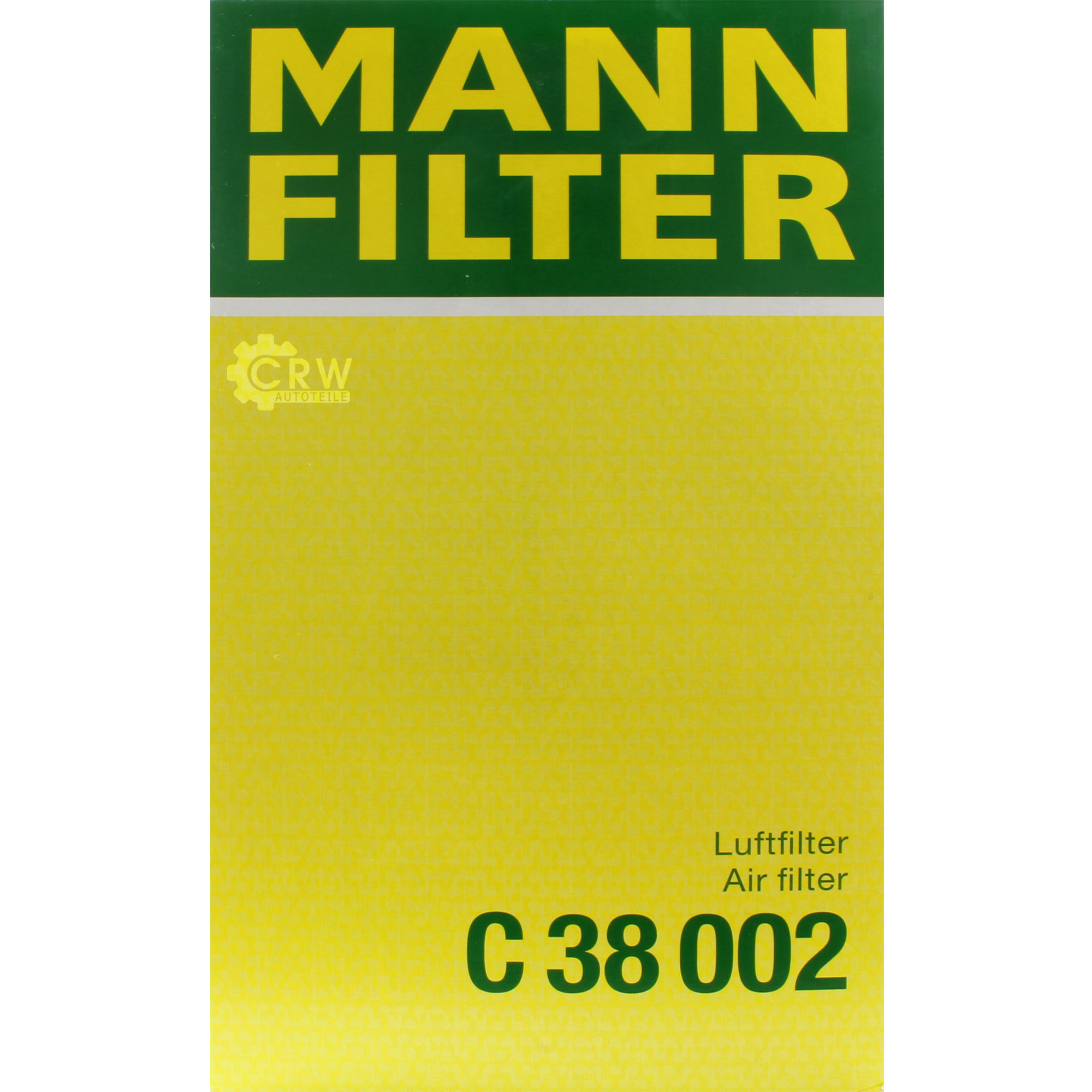 MANN-FILTER Luftfilter für VW Tiguan AD1 2.0 TDI 4motion Passat Variant 3G5
