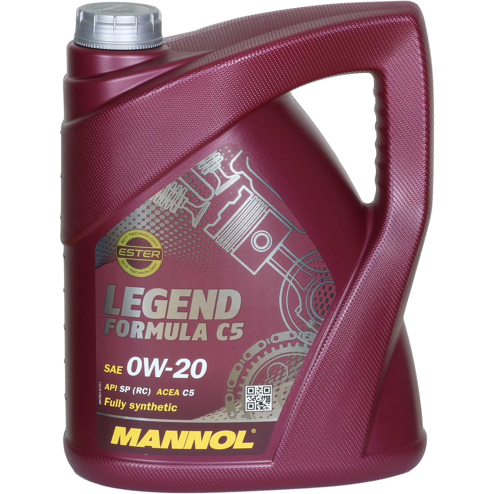5 Liter MANNOL 7921 0W-20 Legend Formula C5 Motoröl Engine Oil