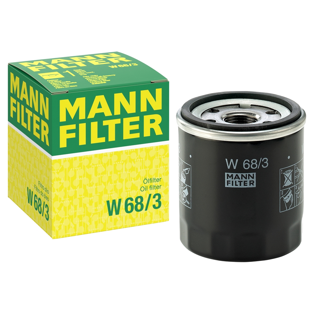 MANN-FILTER W 68/3 Ölfilter für Toyota Aygo WNB1_ KGB1_ _B4_ PAB4_ KGB4_