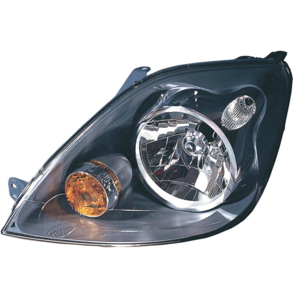Halogen Scheinwerfer Set links & rechts Hauptscheinwerfer H4 für Ford Fiesta V