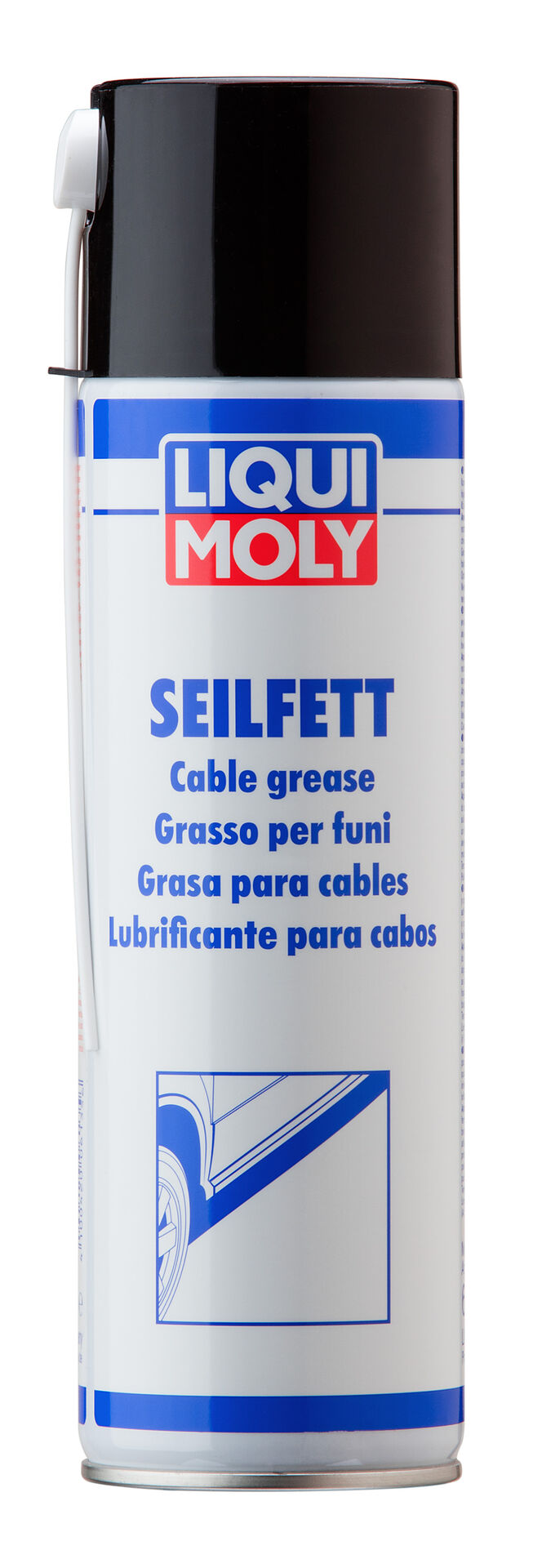 Liqui Moly 500ml Seilfett Hohlraumversiegelung 6135 Cable Grease