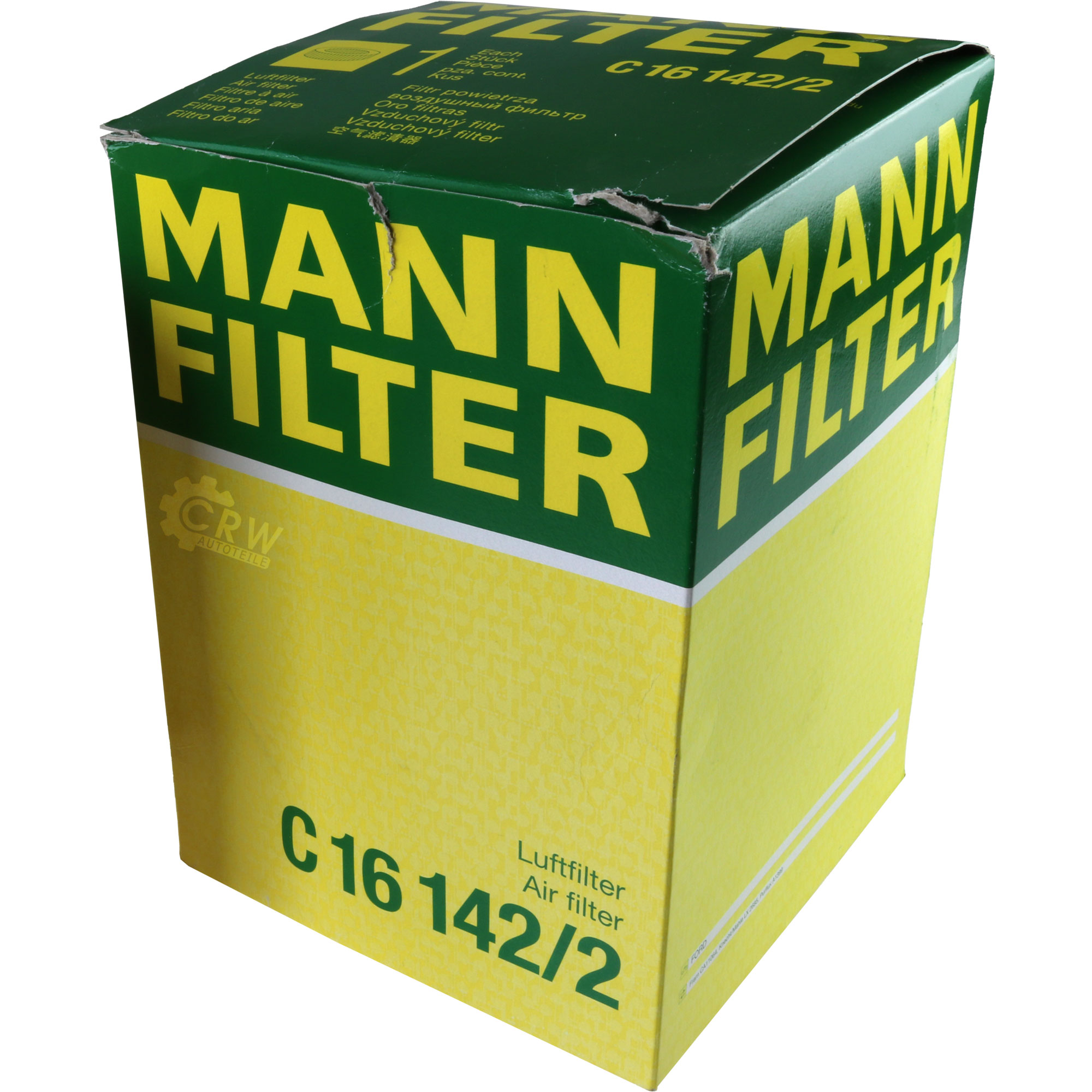 MANN-FILTER Luftfilter für Ford S-Max WA6 2.2 TDCi Galaxy BA7