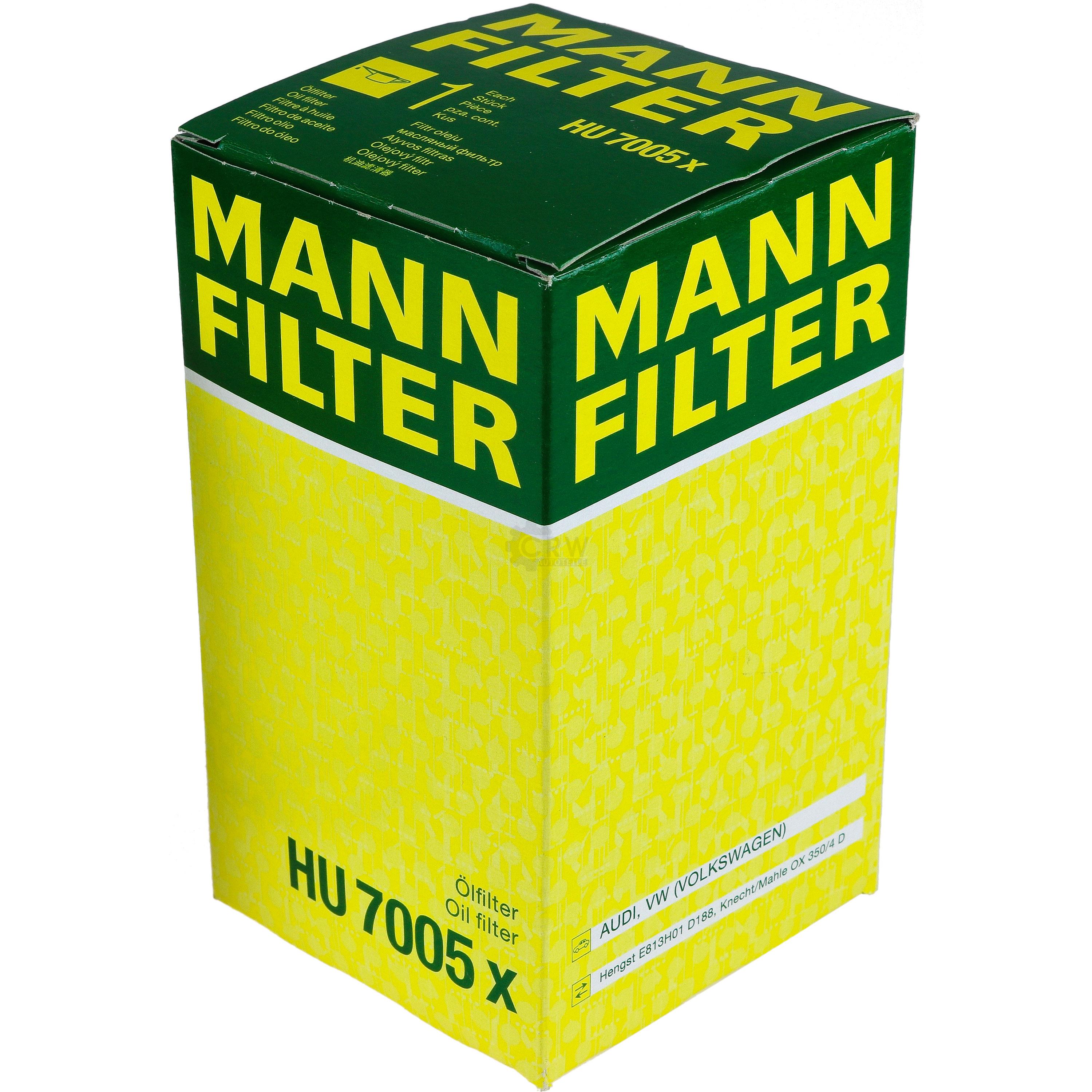 MANN-FILTER Ölfilter HU 7005 x Oil Filter