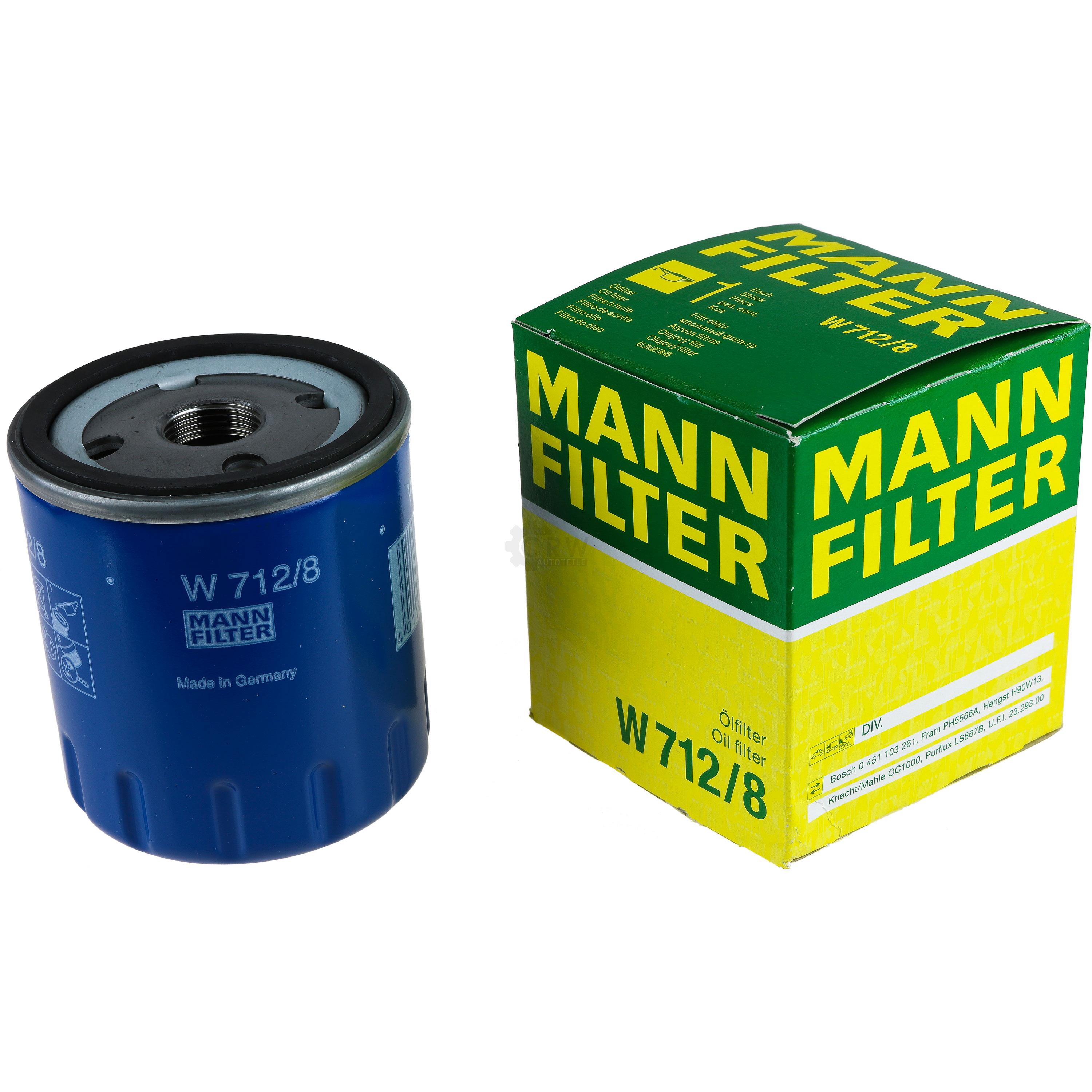 MANN-FILTER Ölfilter W 815 Oil Filter