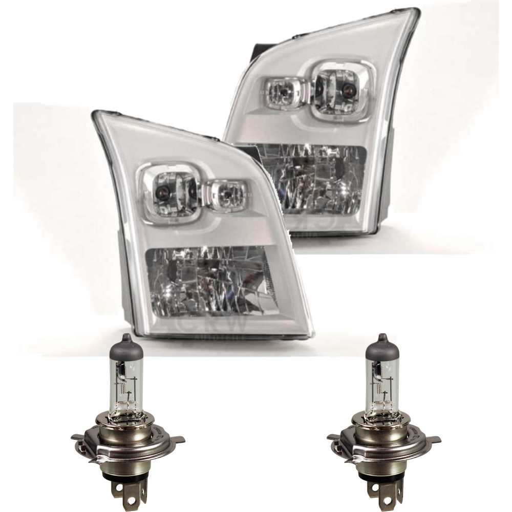 Halogen Scheinwerfer Set für FORD TRANSIT 06 Bj. 07/06- H4 56749164