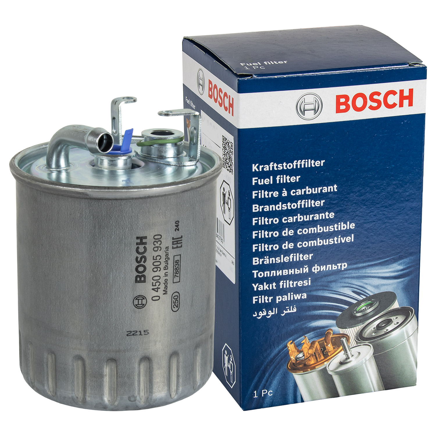 BOSCH Kraftstofffilter Filter passend für Mercedes-Benz Sprinter 4-T Bus