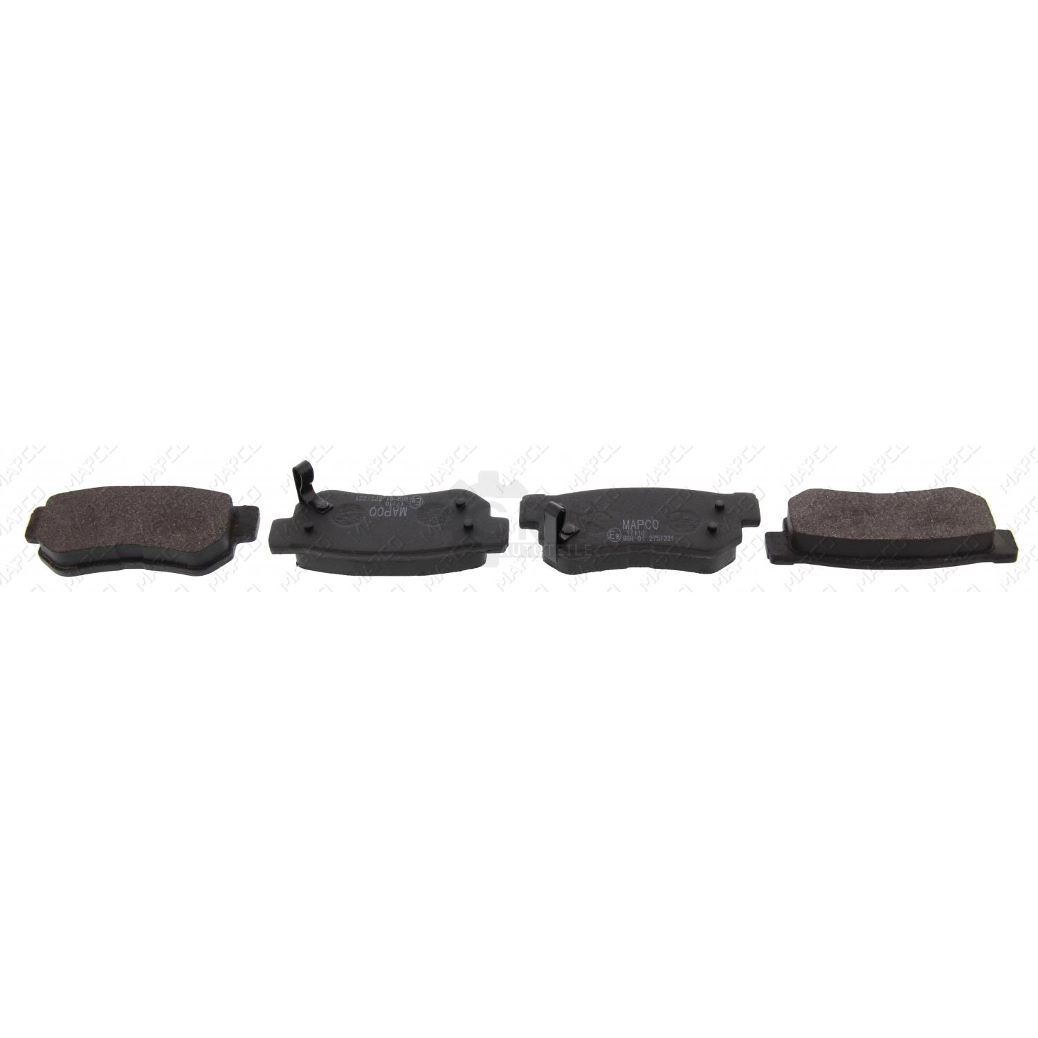 MAPCO Bremsbeläge hinten für KIA Sportage Magentis Hyundai Matrix Tucson