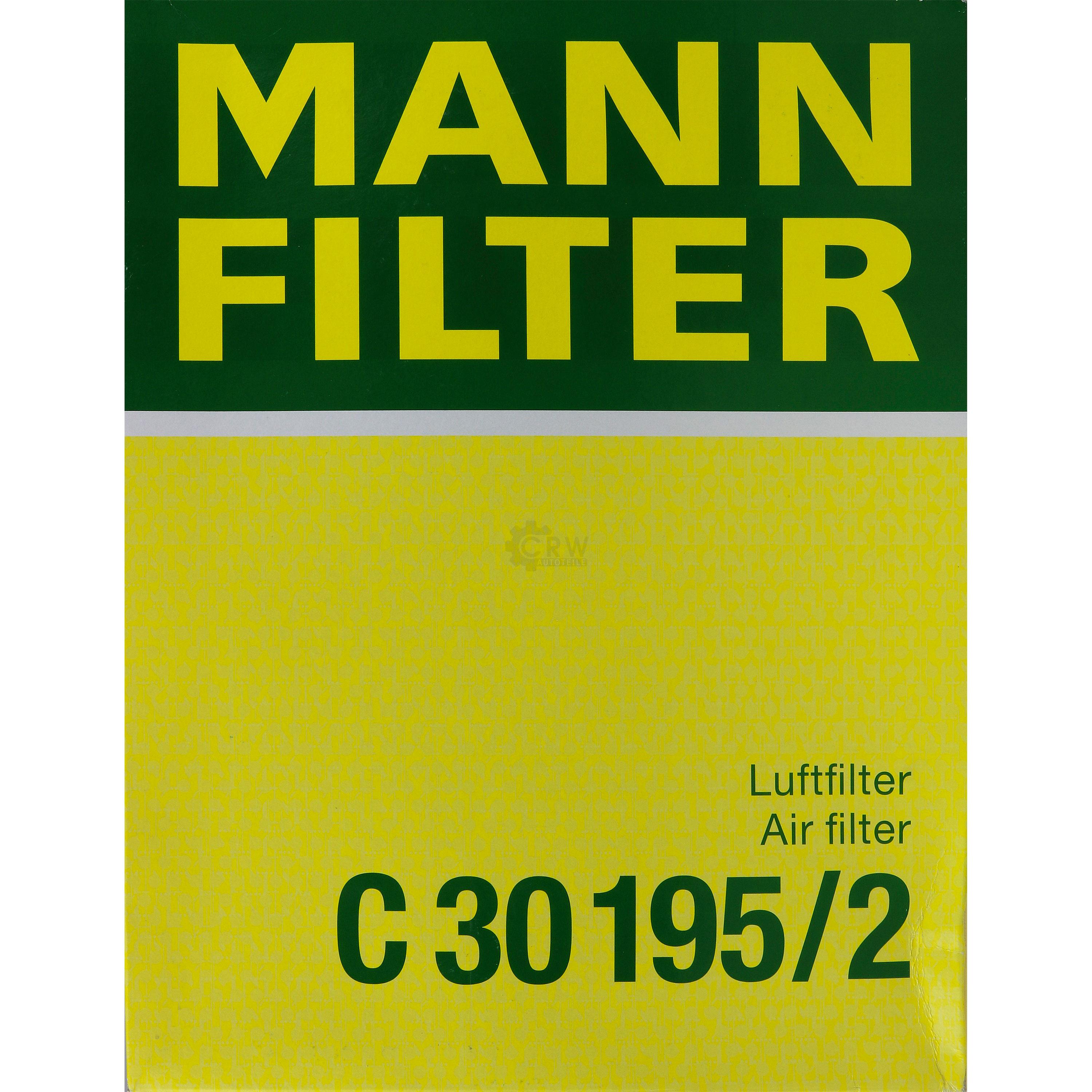 MANN-FILTER Luftfilter für Mercedes-Benz C-Klasse W202 S202 C208 200 320